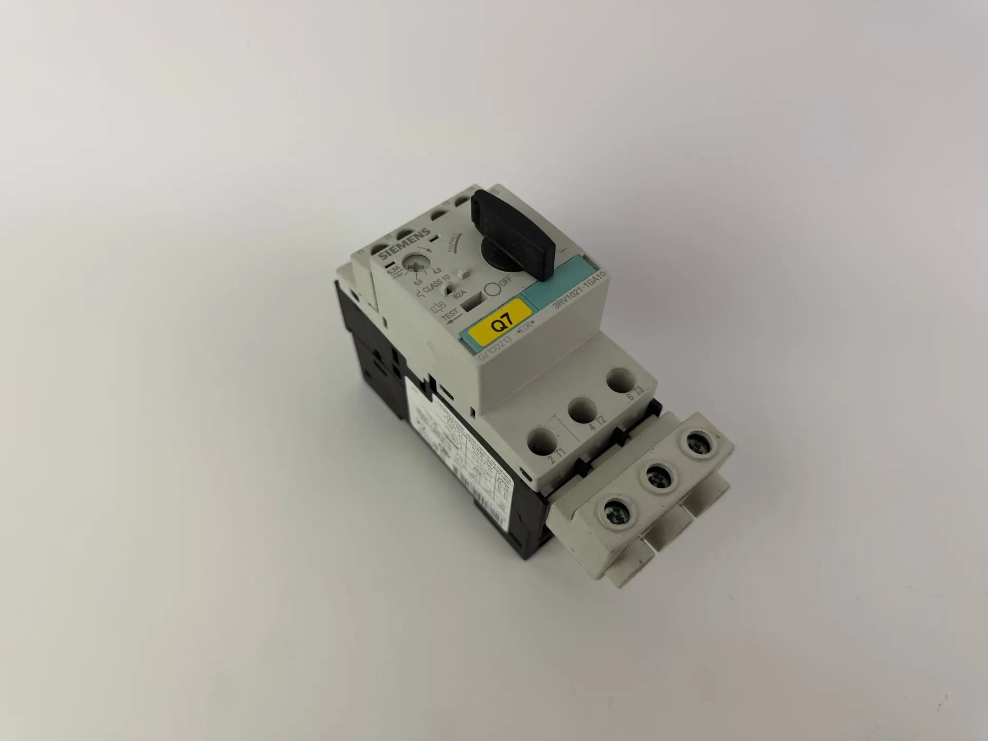 1x Siemens 3RV1021-1GA10 Motor Starter Protector Circuit Breaker - Thumbnail 2