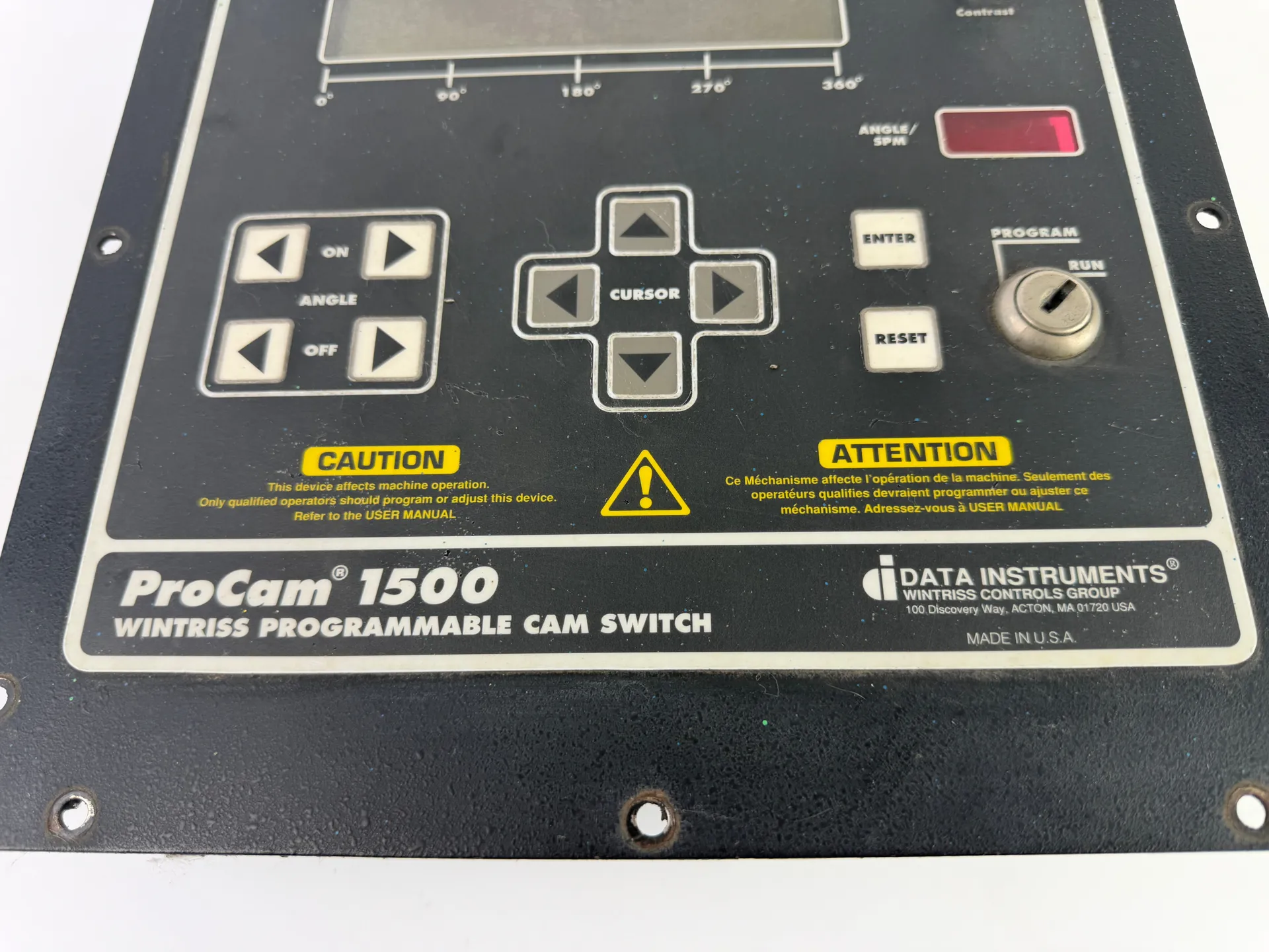 Wintriss ProCam 1500 9642701 Programmable Cam Switch Controller Panel - Thumbnail 2