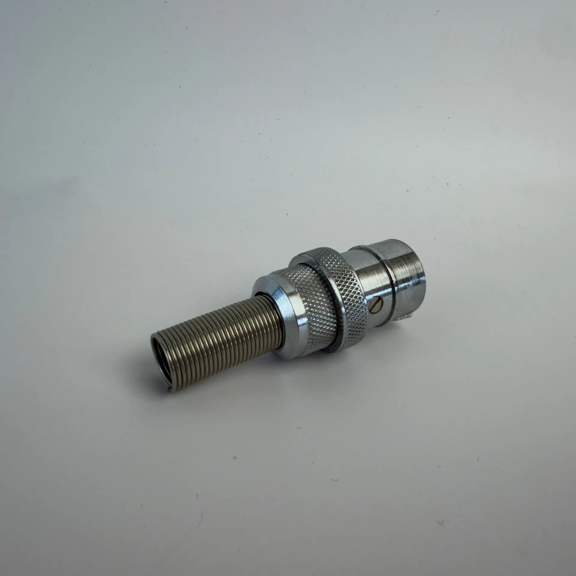 Lot of 2 Amphenol 4-Pin Male Circular Cable Connector Plugs Metal