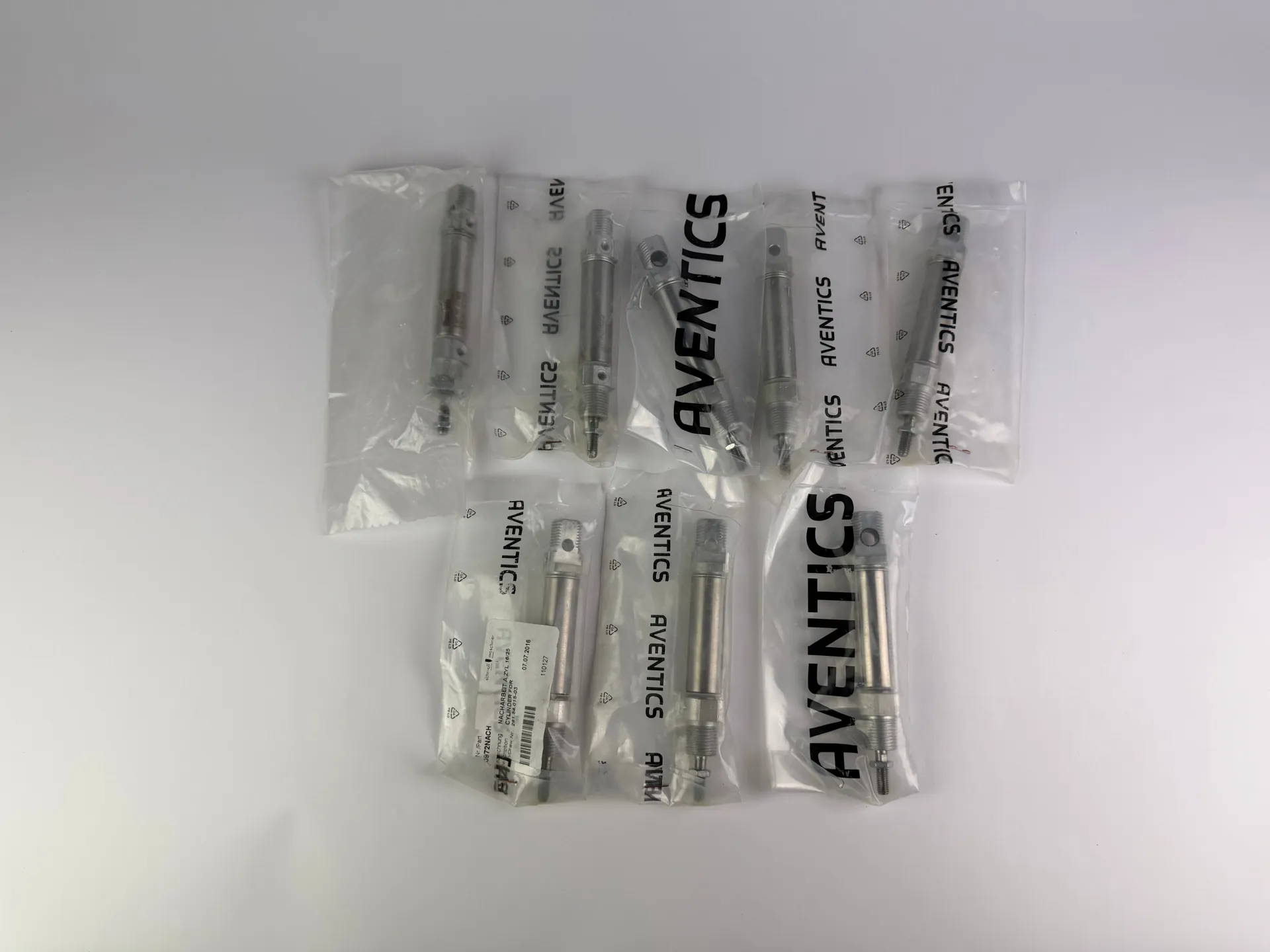 1x Aventics 0822032202 Pneumatic Cylinder – Double Acting – Max 10 Bar - Thumbnail 6