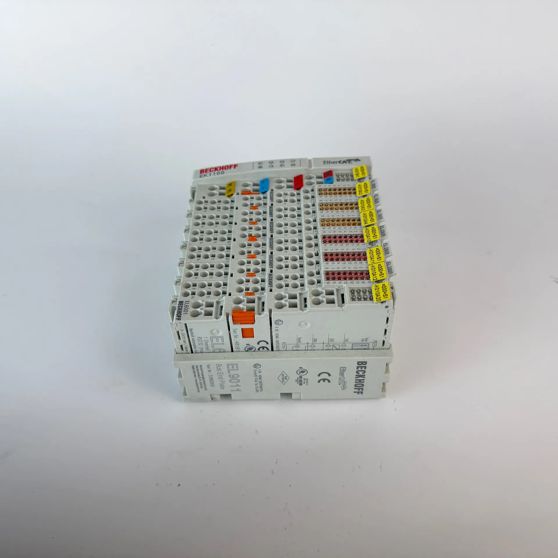Beckhoff EK1100 EtherCAT Coupler w/ 3x EL1809 3x EL2809 I/O Modules - Thumbnail 5