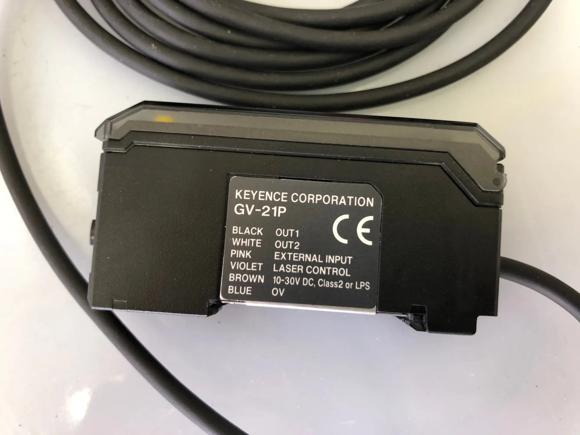 Keyence GV-21P CMOS Laser Sensor – PNP Output, Precision Detection - Thumbnail 4