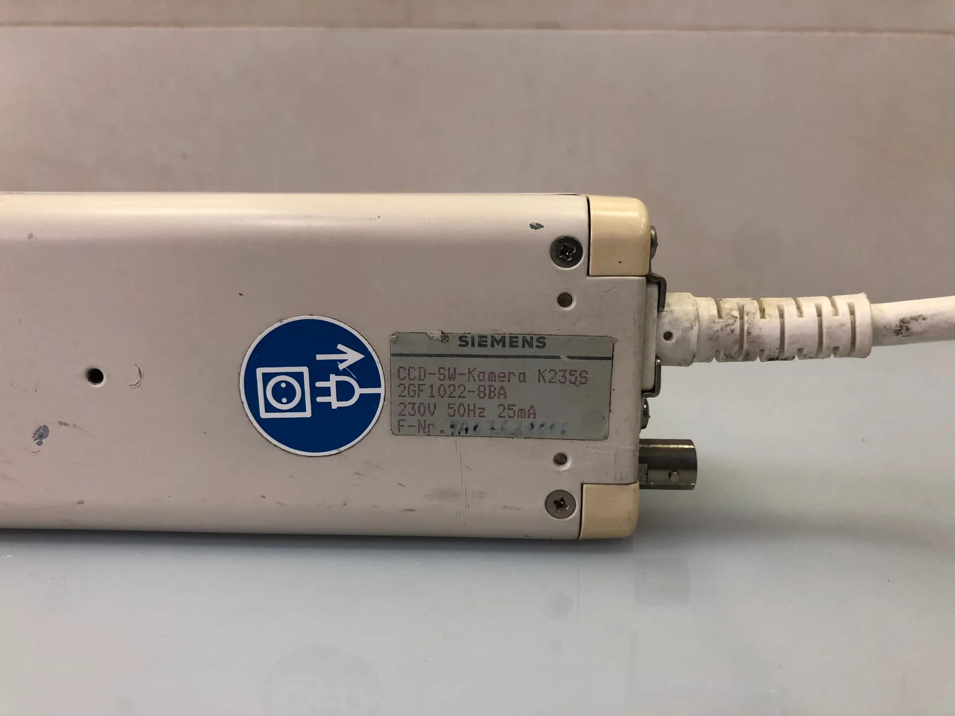SIEMENS K235S CCD-SW-Kamera – Monochrome Industrial Camera - Thumbnail 6