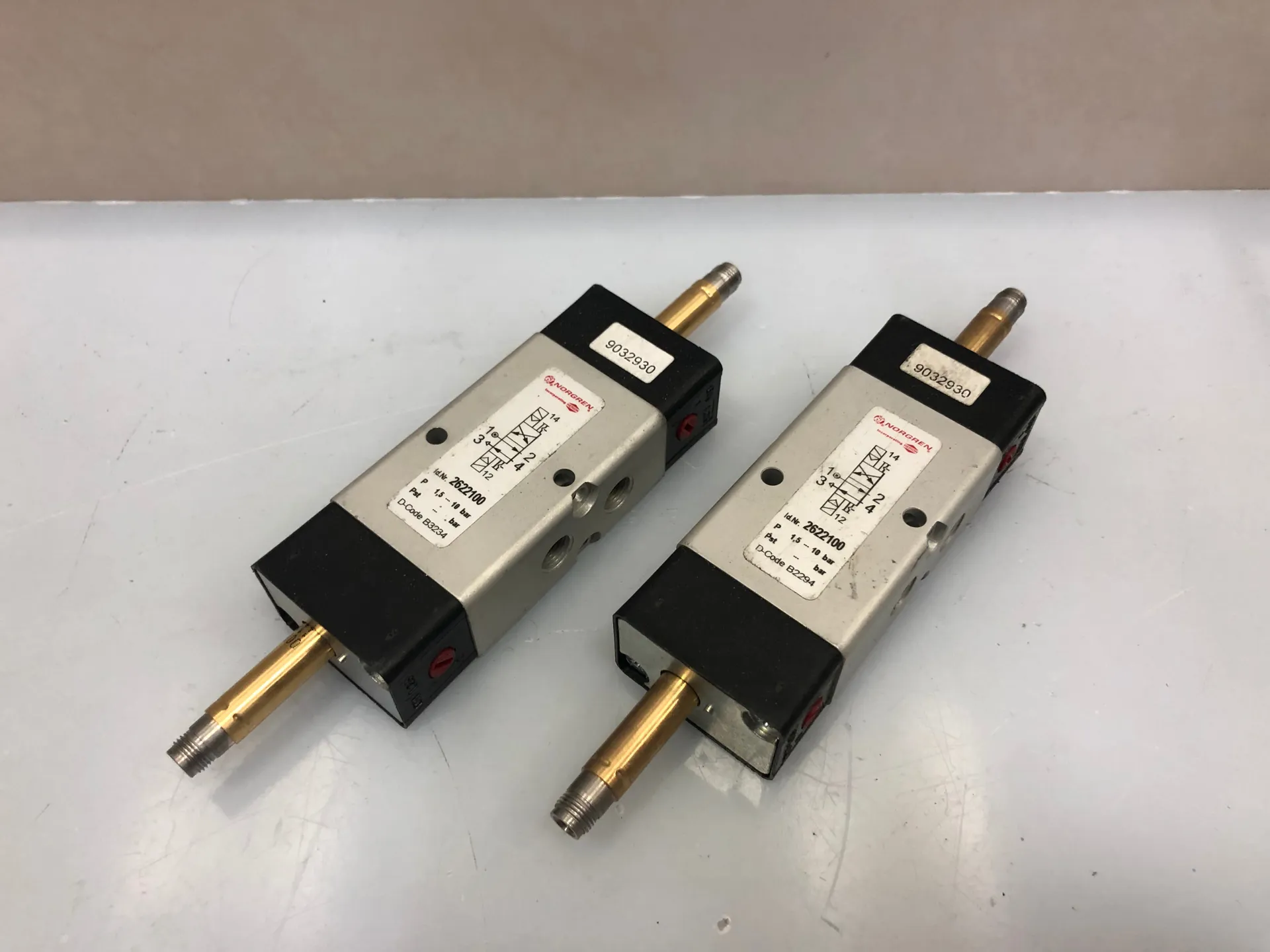 1x Norgren Herion 2622100 Solenoid Valve 24V DC 3/2-Way Pneumatic Valve - Image 1