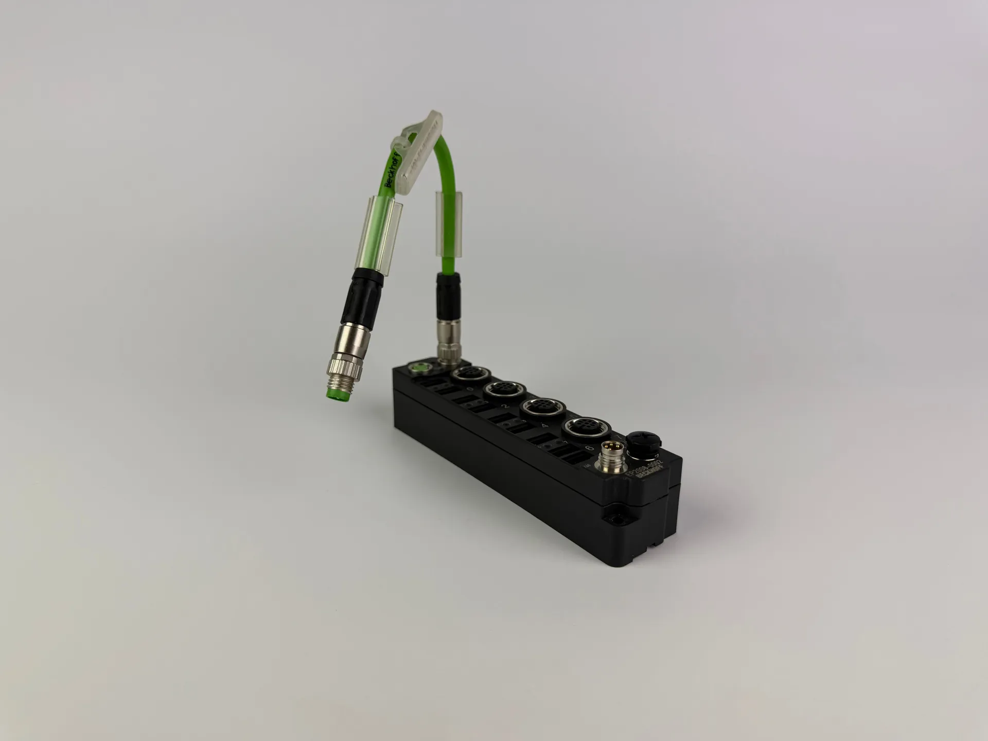 1x BECKHOFF  EP2008-0002 EtherCAT Module with cable