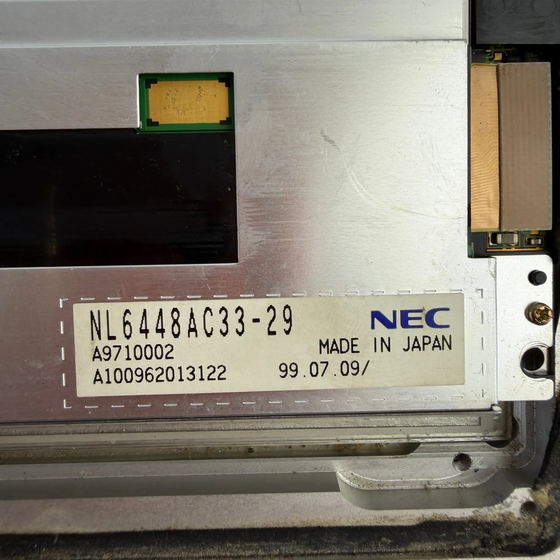 NEC NL6448AC33-29 10.4" TFT LCD Display Panel 640x480 VGA Industrial - Thumbnail 4