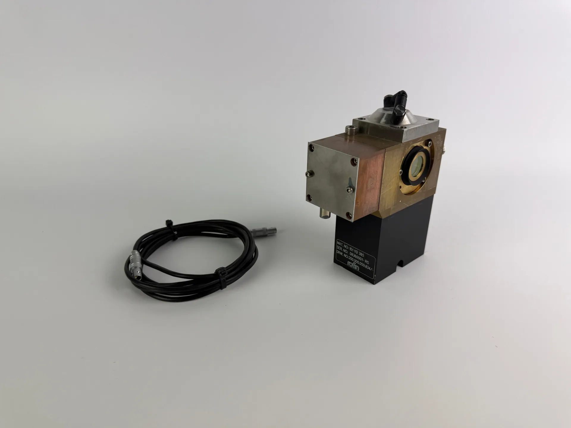 1x Rofin 101 112 385 Water-Cooled Laser Power Measurement Module / Beamsplitter - Thumbnail 3