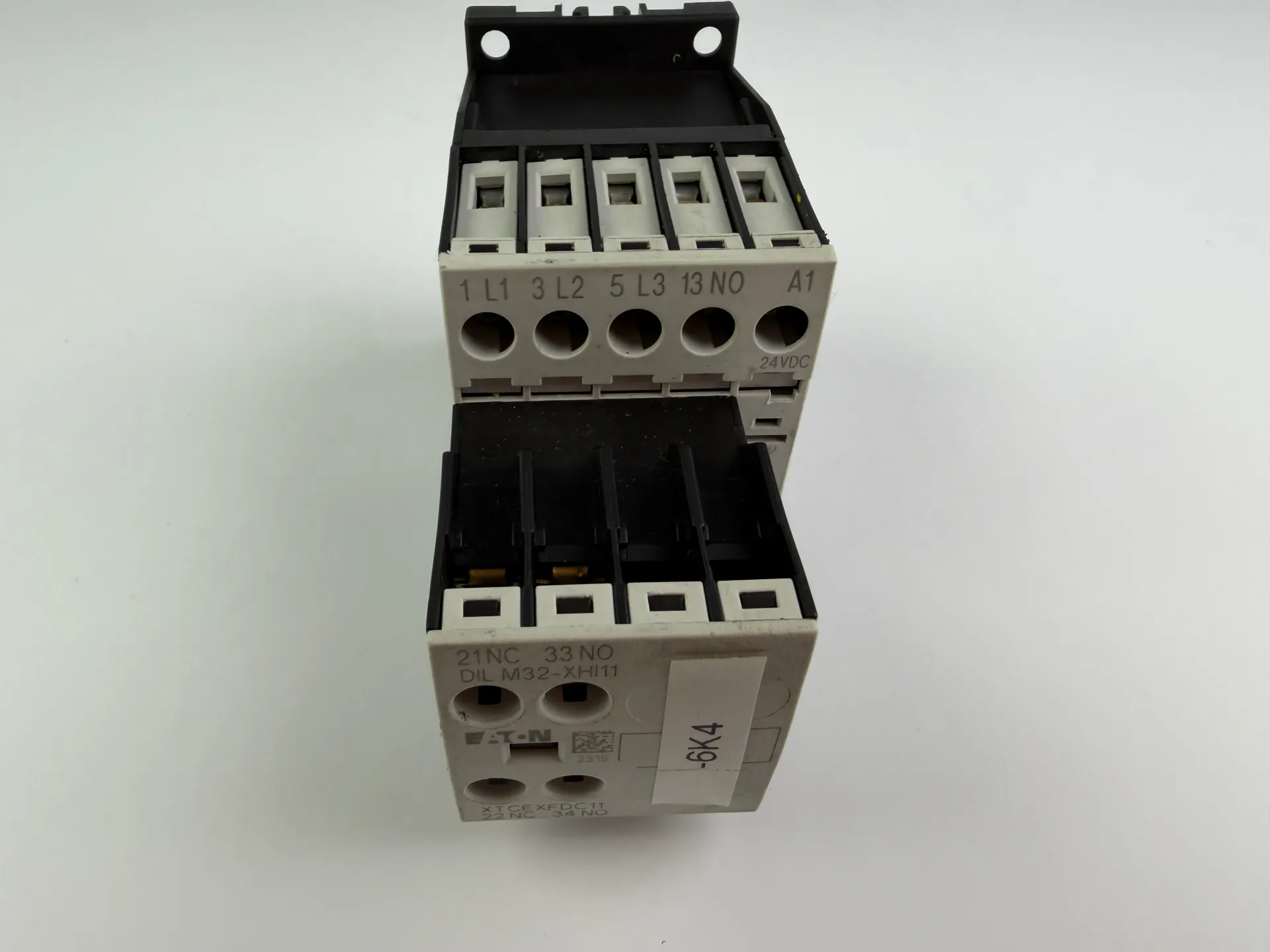 Eaton Moeller XTCE012B10 Contactor + DIL M32-XHI11 Auxiliary Contact Block (21NC / 33NO) - Thumbnail 5