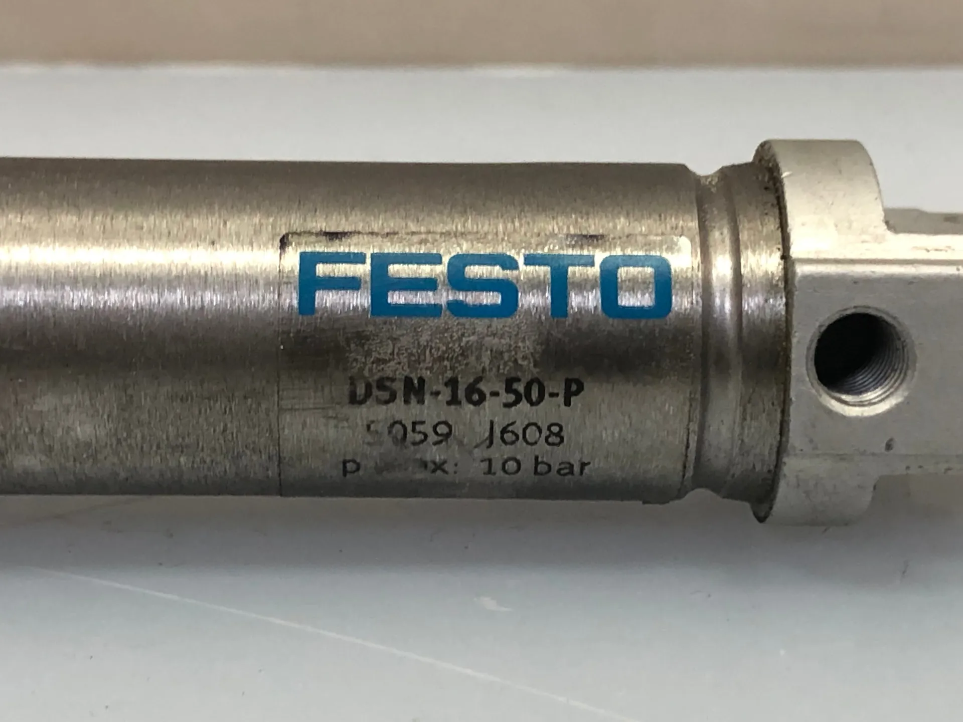 FESTO DSN-16-50-P 5059 Pneumatic Cylinder 16mm Bore 50mm Stroke - Thumbnail 3