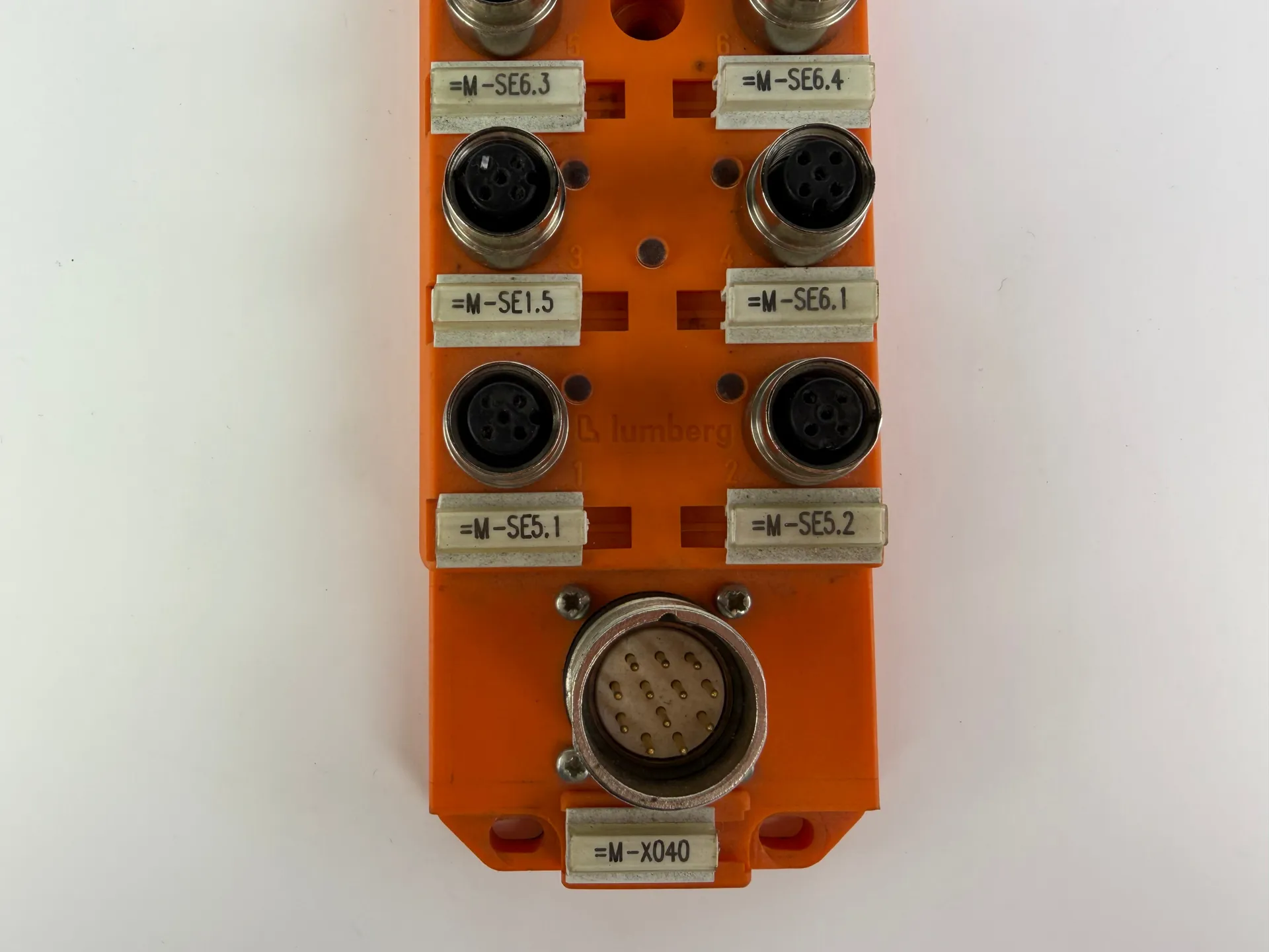 Lumberg Automation ASBS 8/LED 5-4 Sensor Actuator Box – 8-Port, LED, M12 - Thumbnail 3