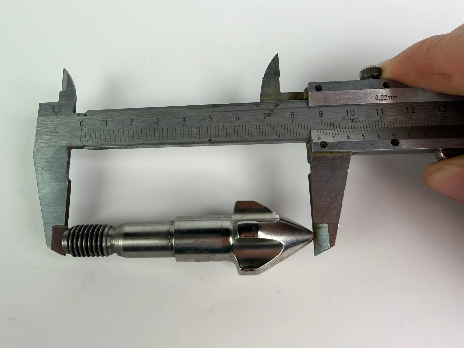 Feedscrew Schneckenspitze Nozzle Ø12mm + Ring Ø28mm - injection molding machine - Thumbnail 6