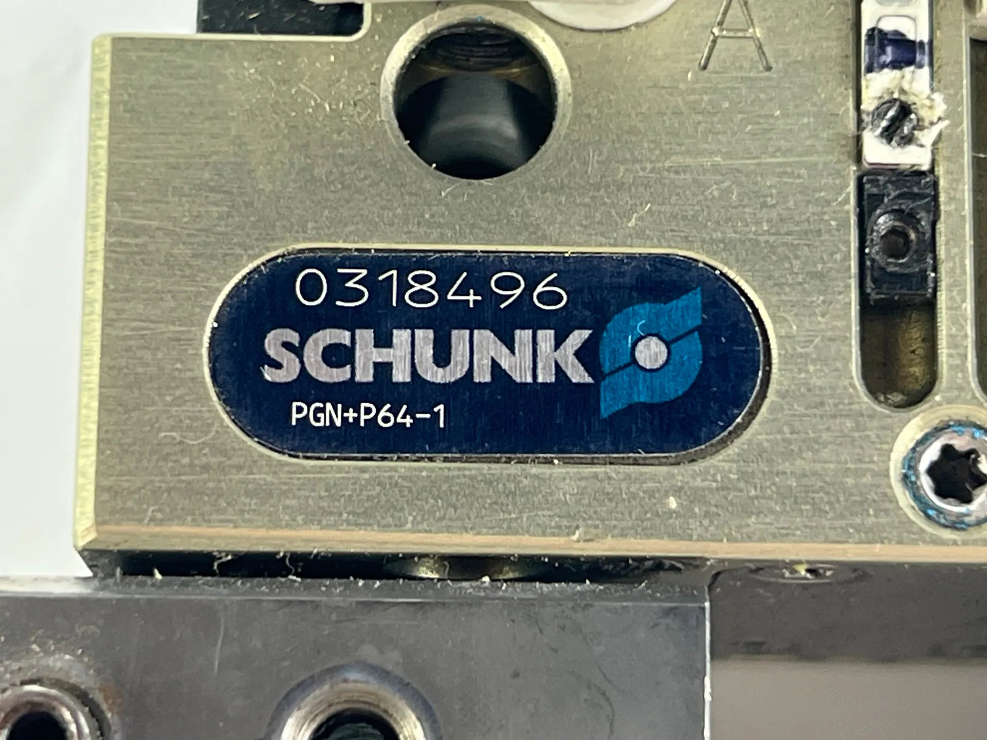 Schunk PGN+P64-1 Pneumatic Gripper 0318496 + 2x Sensors 135cm - Thumbnail 5