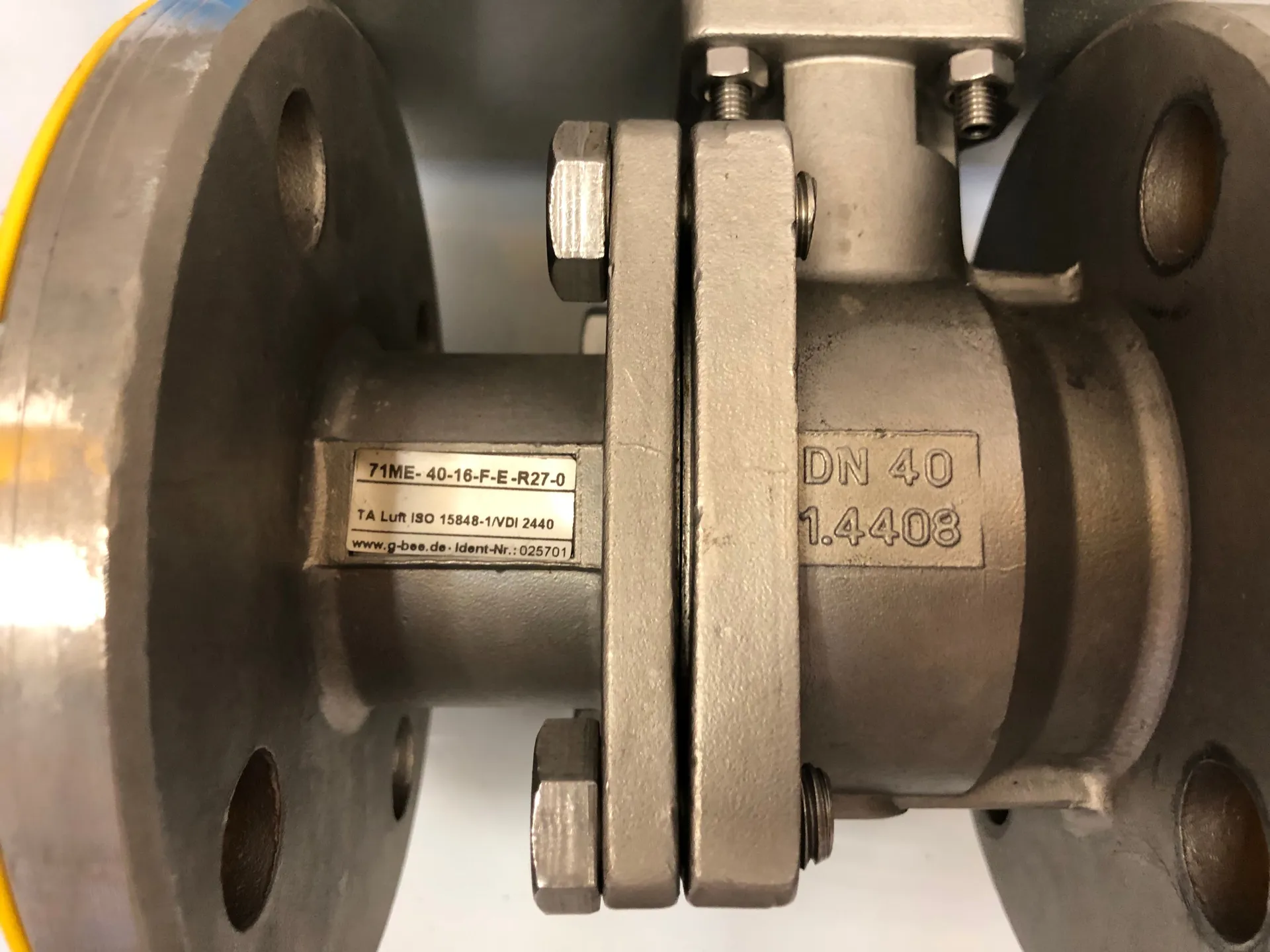 G. BEE GTD-98/090/V17-F Pneumatically Actuated Ball Valve – DN40, Model 71ME-40-16-F-E-R27-0 - Thumbnail 4