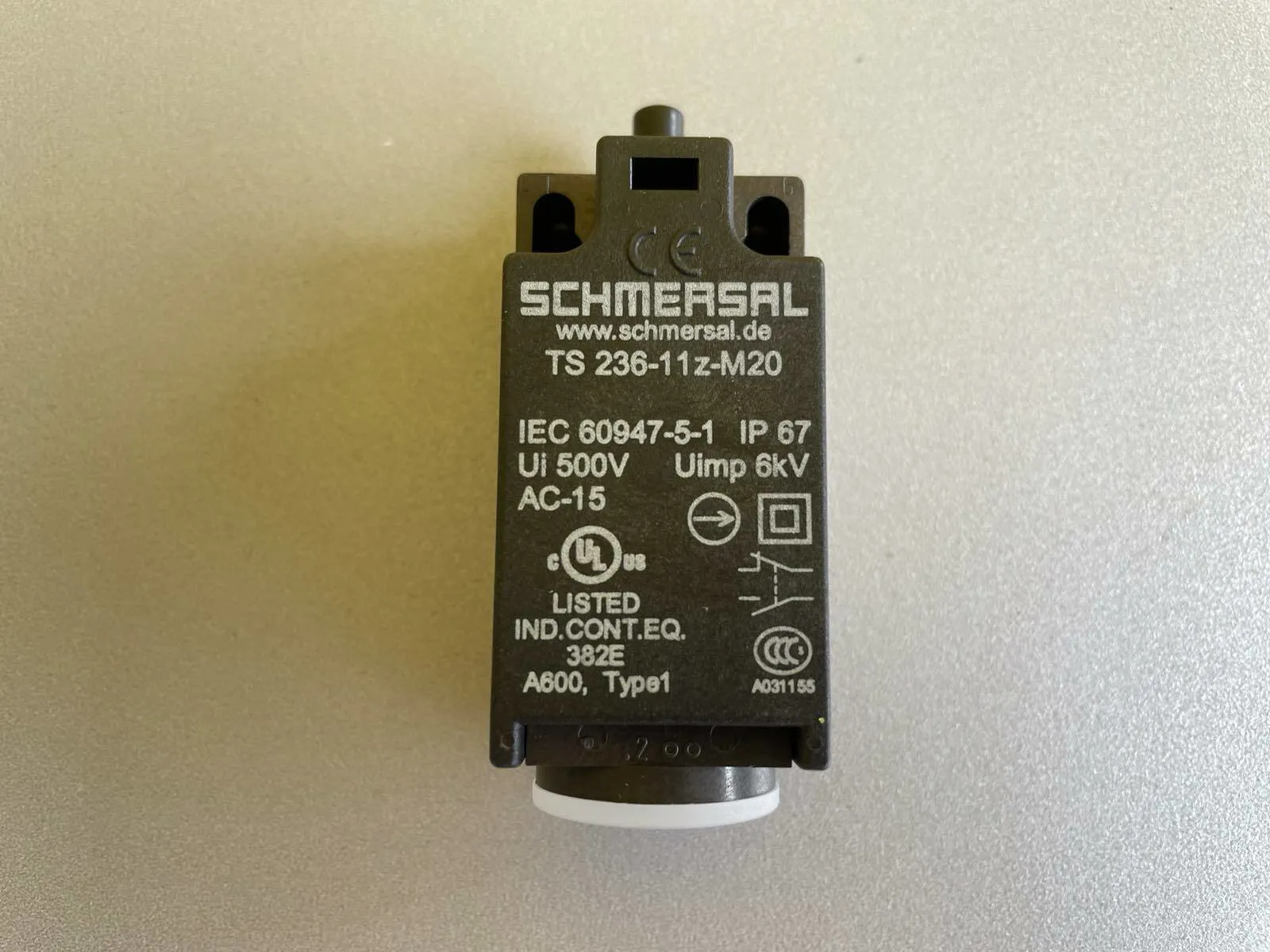 Schmersal TS 236-11z-M20 Position Switch, Actuator - Image 1