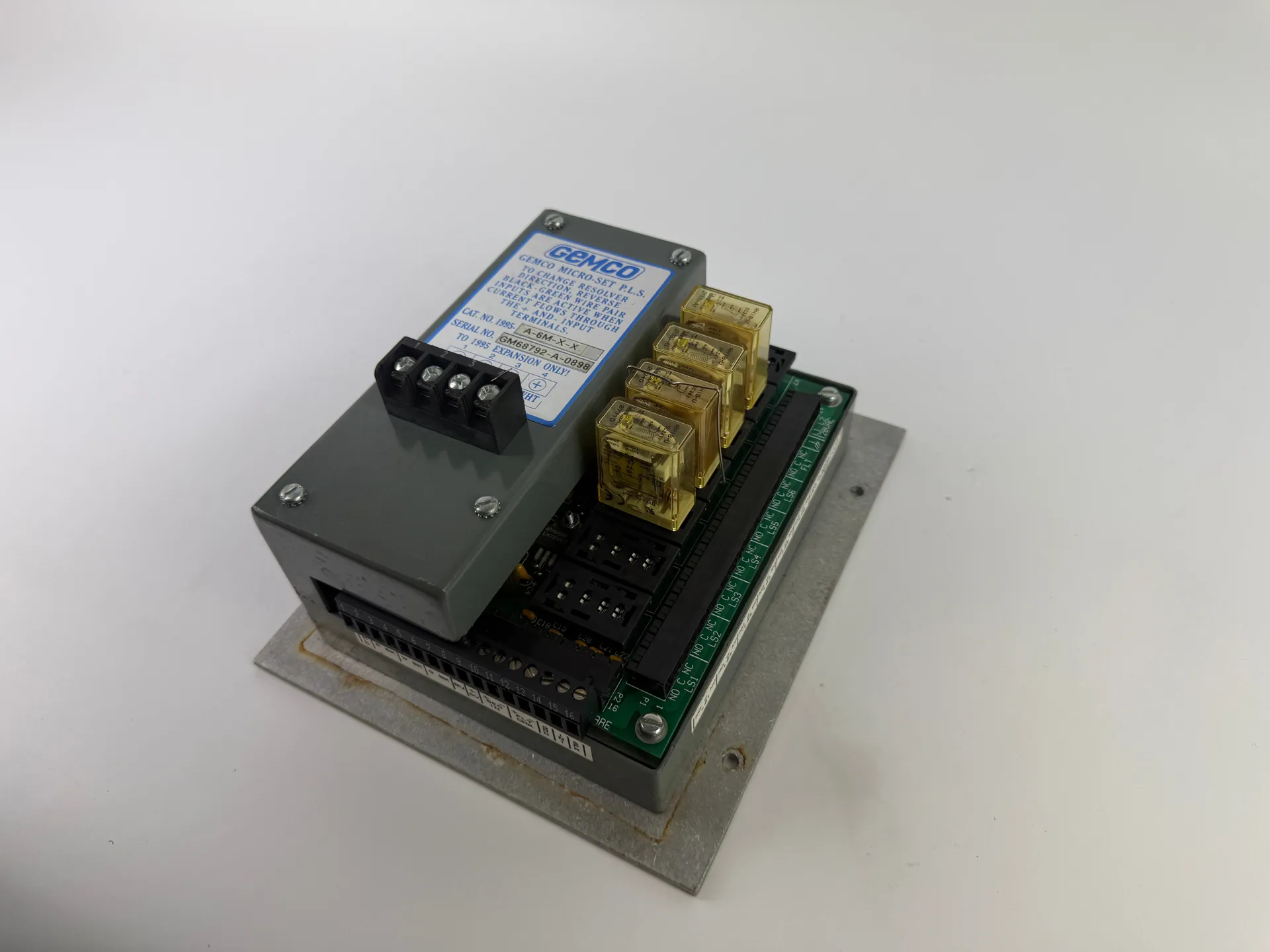 Gemco 1995-A-6M-X-X Patriot Micro-Set PLS Programmable Limit Switch Panel - Thumbnail 6