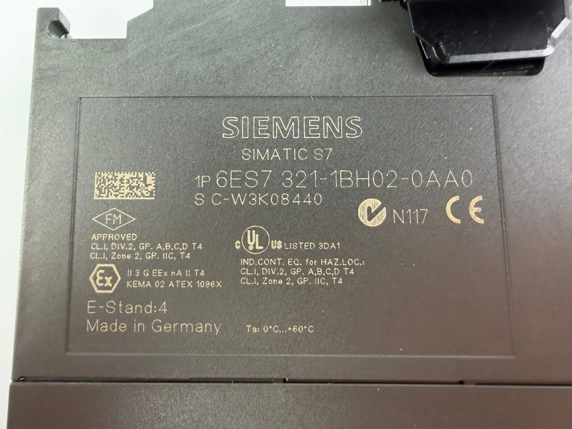 Siemens SIMATIC S7 6ES7 321-1BH02-0AA0 Digital Input Module - Thumbnail 6
