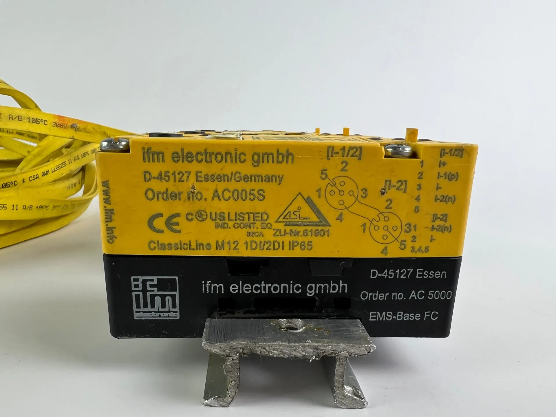 3x IFM AC005S Safe AS-Interface ClassicLine Module + 6m Cable - Thumbnail 5
