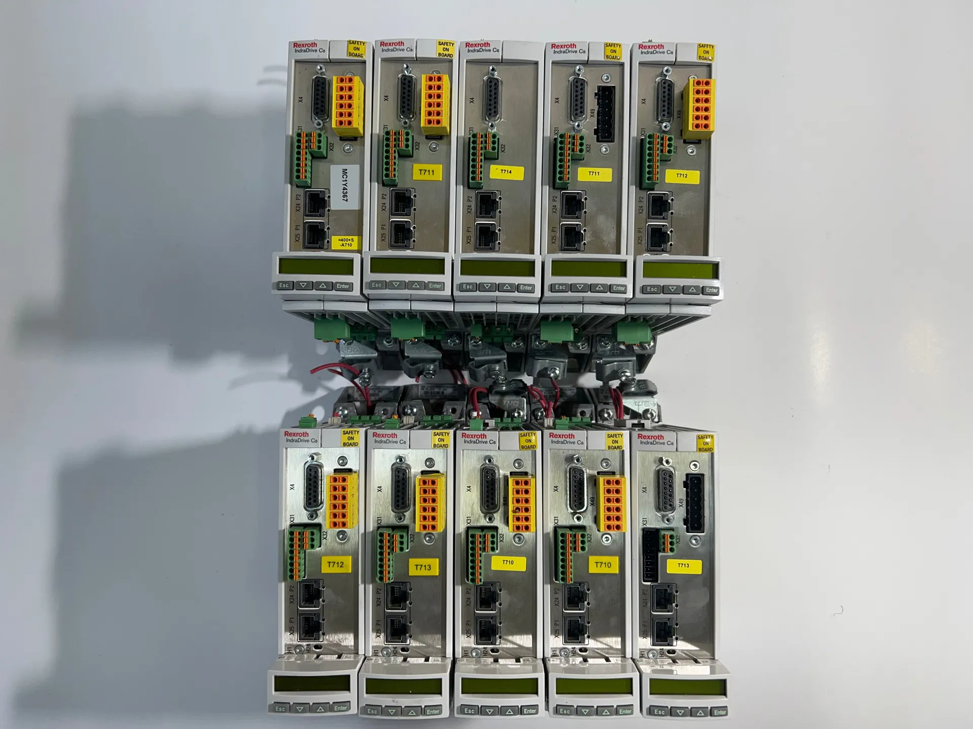 1x Rexroth HCS01.1E-W0008-A-03-B-ET-EC-NN-NN-NN-FW Drive Controller Tested - Thumbnail 2