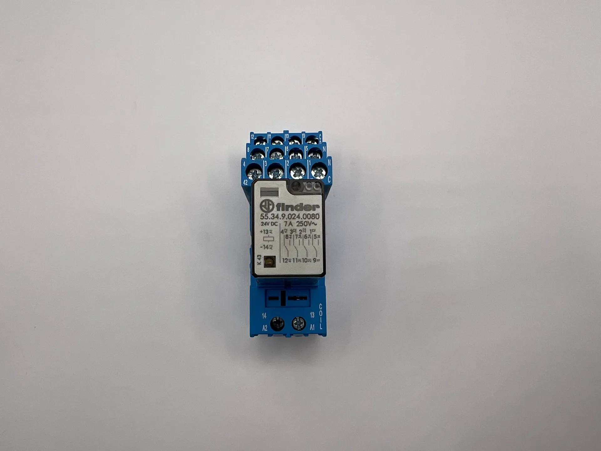1x Finder 94.04 Relay Socket - Thumbnail 4