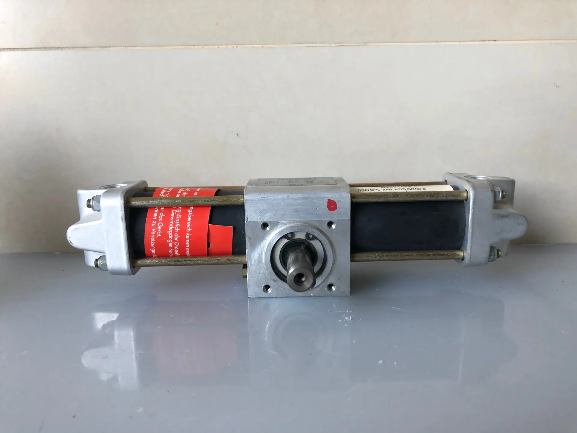 1x KUHNKE KR3-275GRAD-B Rotary Actuator 275° Pneumatic Rotary Drive - Thumbnail 2
