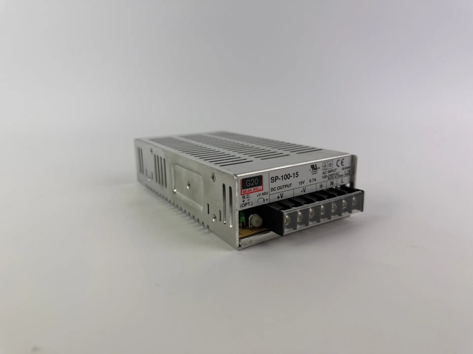 1x Mean Well SP-100-15 Switching Power Supply 15V DC 6.7A 100W - Image 1