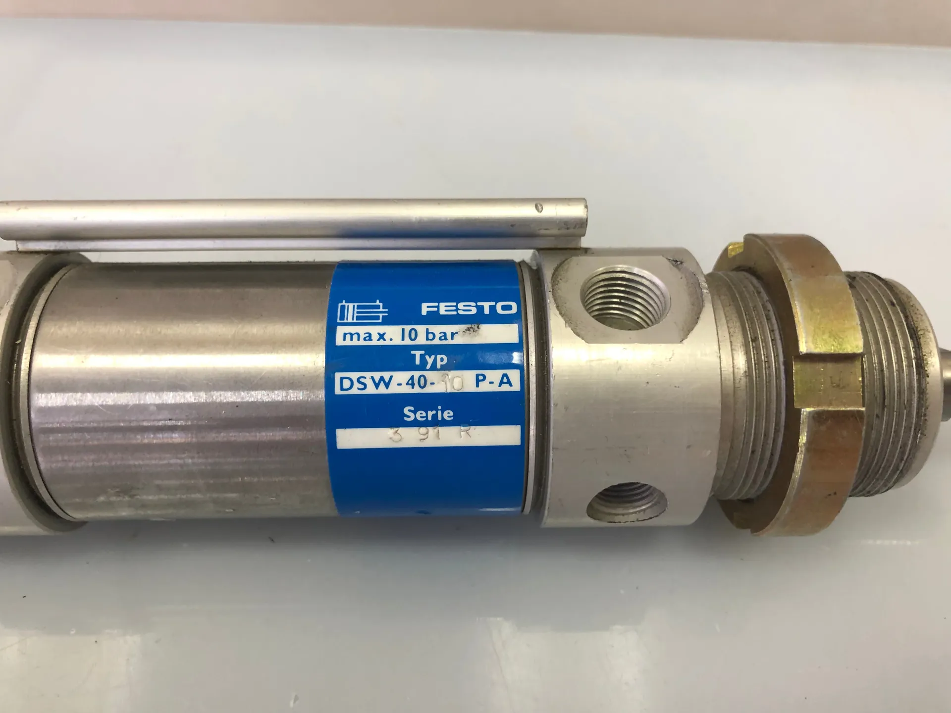 Festo DSW-40-10-PA Pneumatic Guided Cylinder 40mm Bore 10mm Stroke - Thumbnail 3