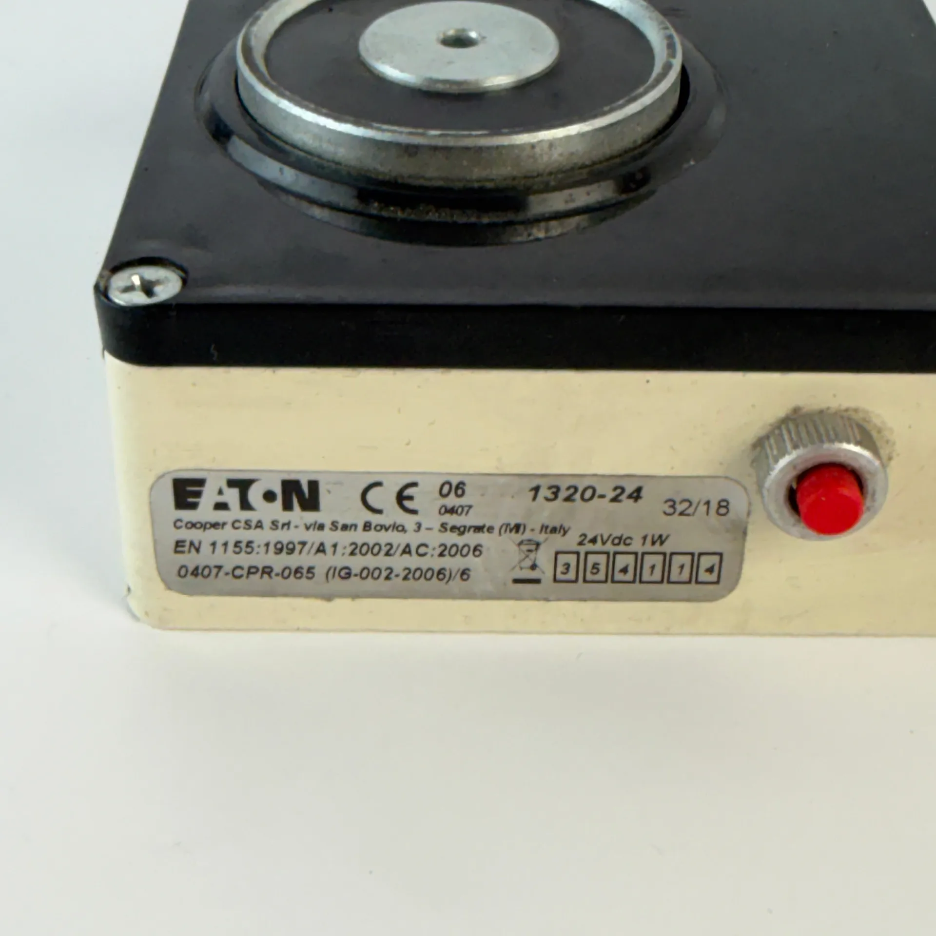 Eaton Cooper Fulleon 1320-24 FSMD/024/40/W Magnetic Door Release 24VDC 390N - Thumbnail 7
