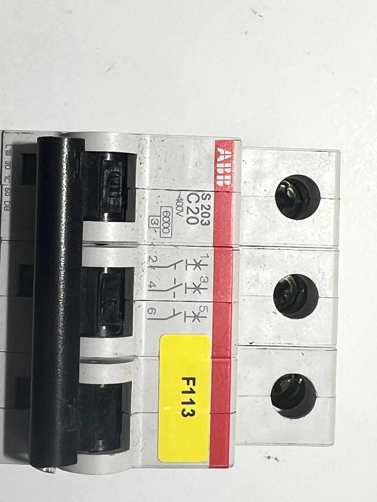 ABB 2CDS253001R0204 S203-C20 Circuit Breaker