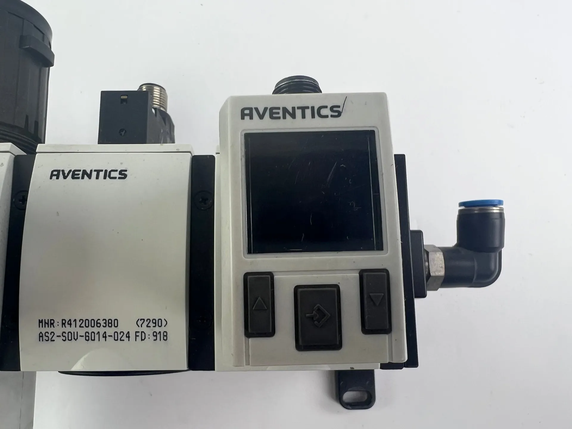 Aventics Pressure Regulating Valves R412006256 R412006175 R412006380 R412006250 + R412010767 + 2 Cables 230cm - Thumbnail 6