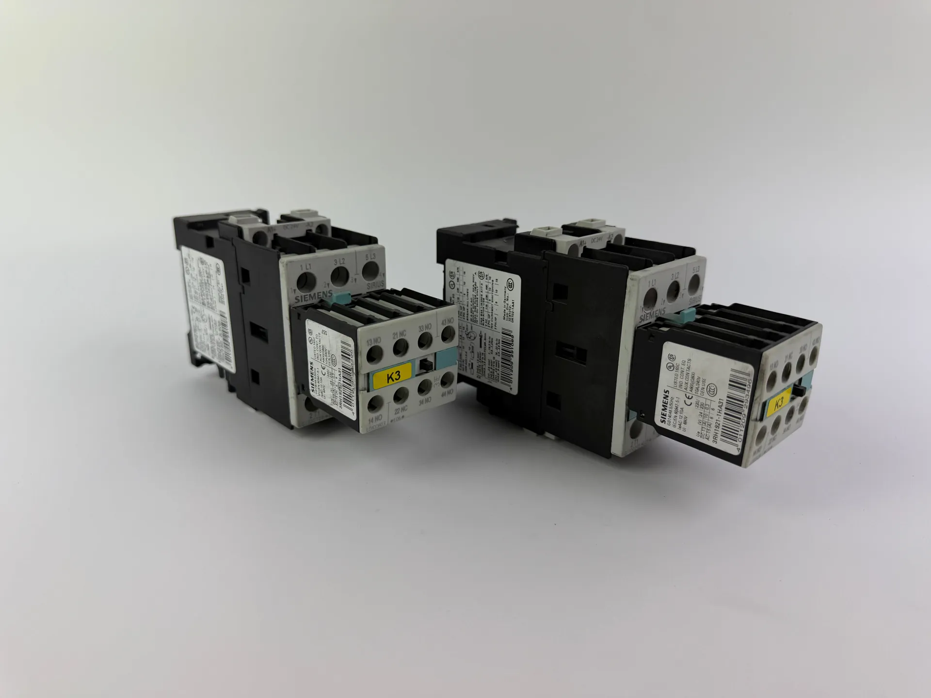 1x Siemens 3ZX1012-0RT02-1AA1 Contactor with Auxiliary Relay 3RH1921-1HA31 - Thumbnail 4