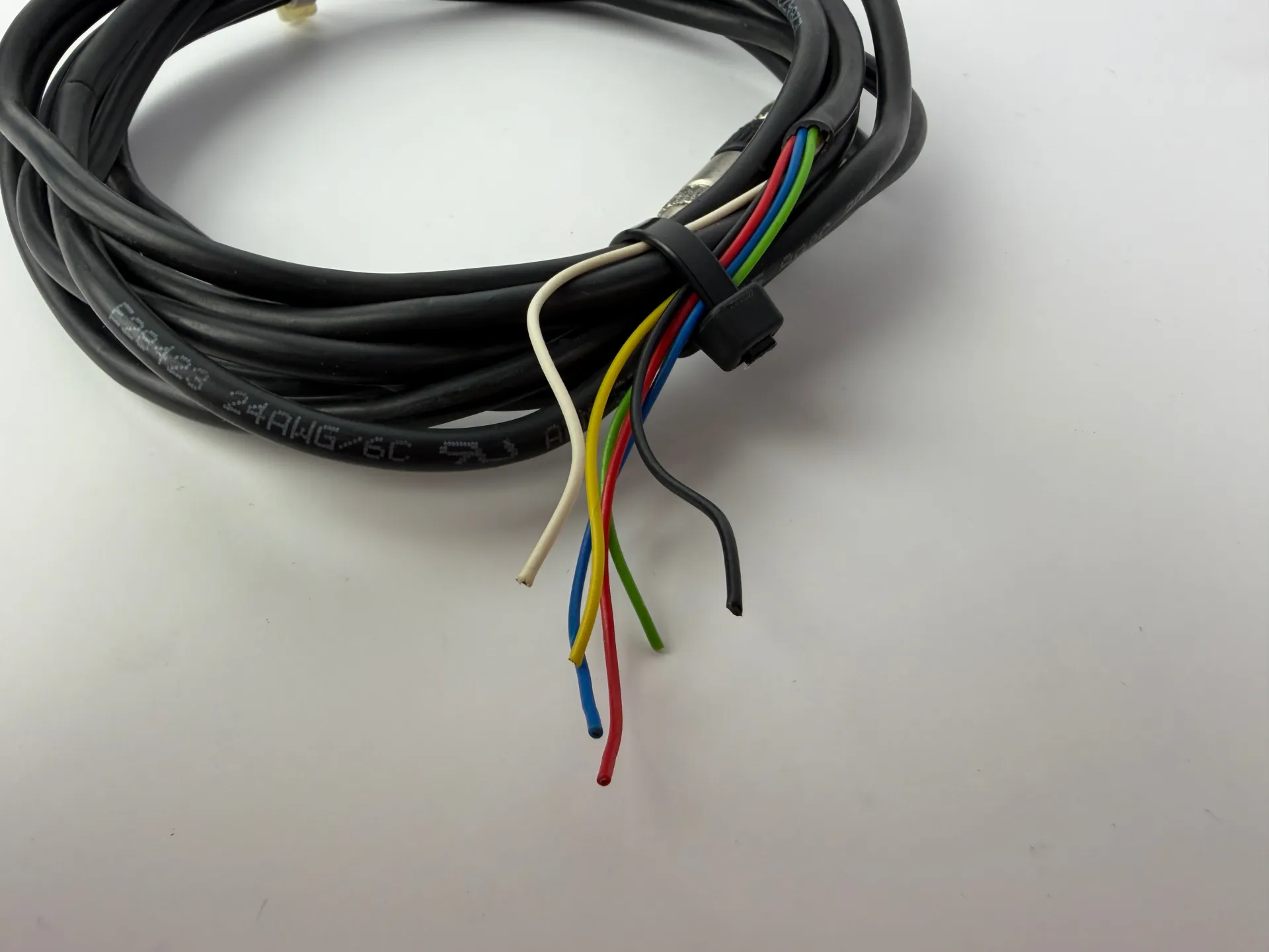 4 Pin Female Connector Cable 260cm E28423 24AWG/6C AWM Style 2095 300V - Thumbnail 4