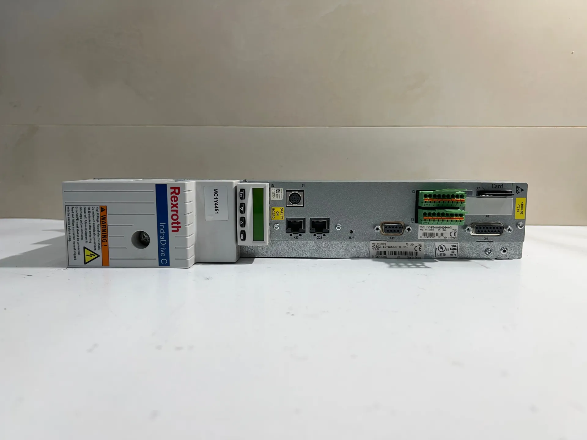 Rexroth IndraDrive C HCS02.1E-W0028-A-03-NNNN Drive Controller - Thumbnail 3