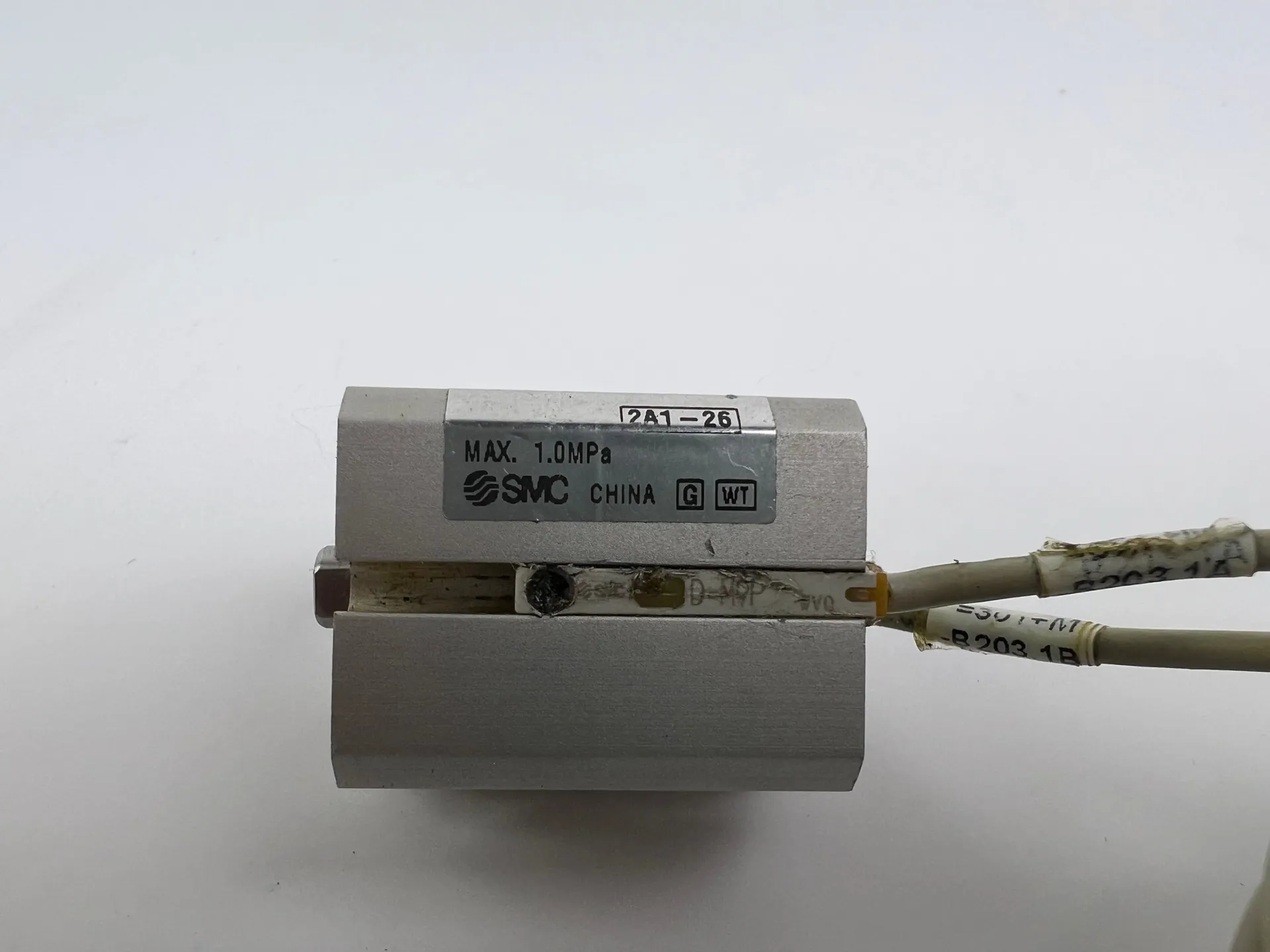 1x SMC CDQSB12-10D Cylinder w/ Sensor 130cm Cable CDQSB1210D - Thumbnail 3