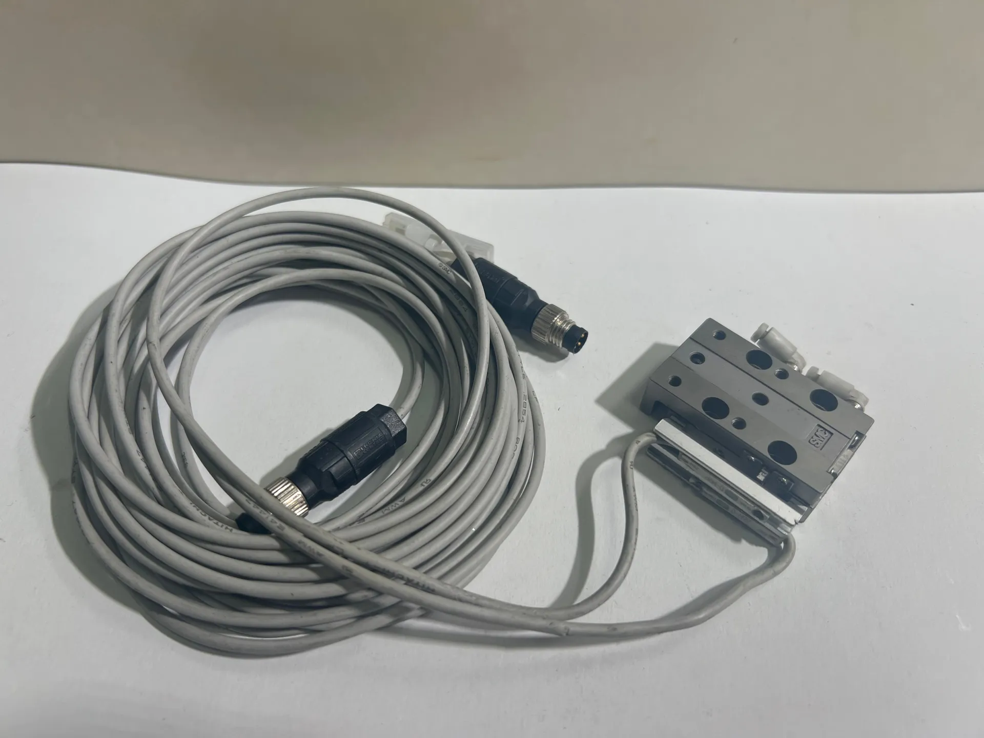 SMC MXJ8-10 Precision Slide Cylinder with Sensor & 3m Cable