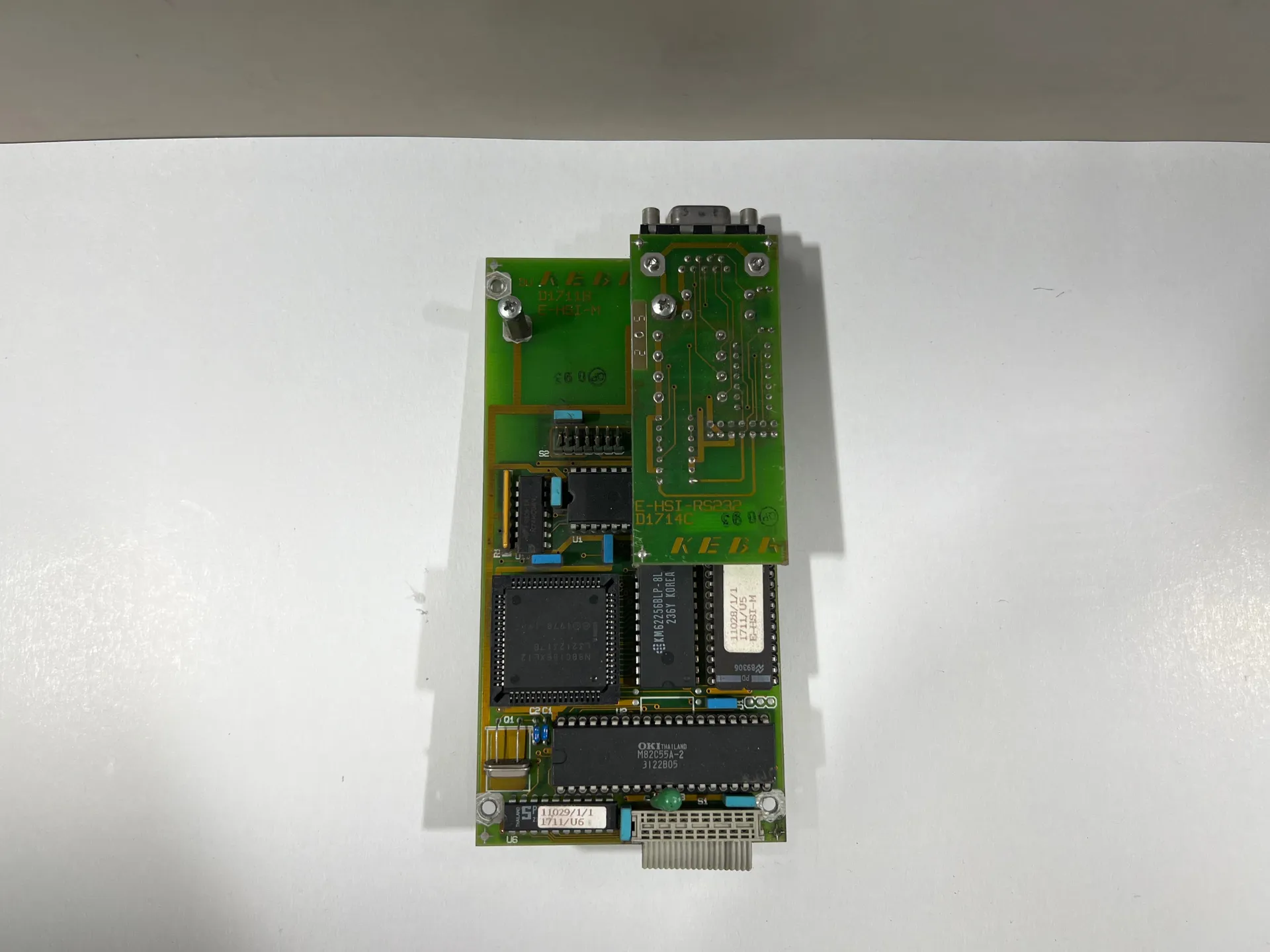 Keba Circuit Board E-HSI-M D1711B with E-HSI-RS232 D1714C - Thumbnail 2