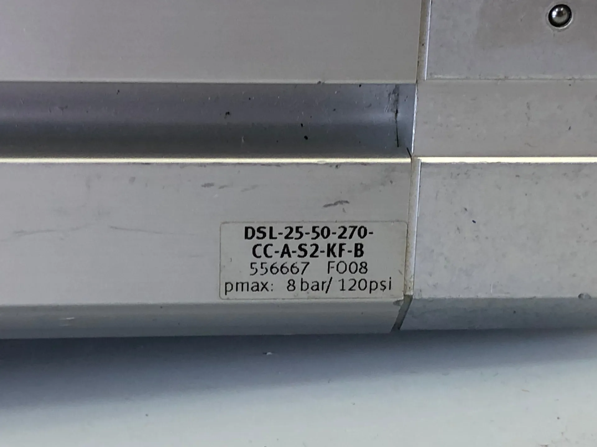 FESTO DSL‑25‑50‑270‑CC‑A‑S2‑KF‑B Swivel‑Linear Unit – 25 mm Bore, 50 mm Stroke - Thumbnail 5