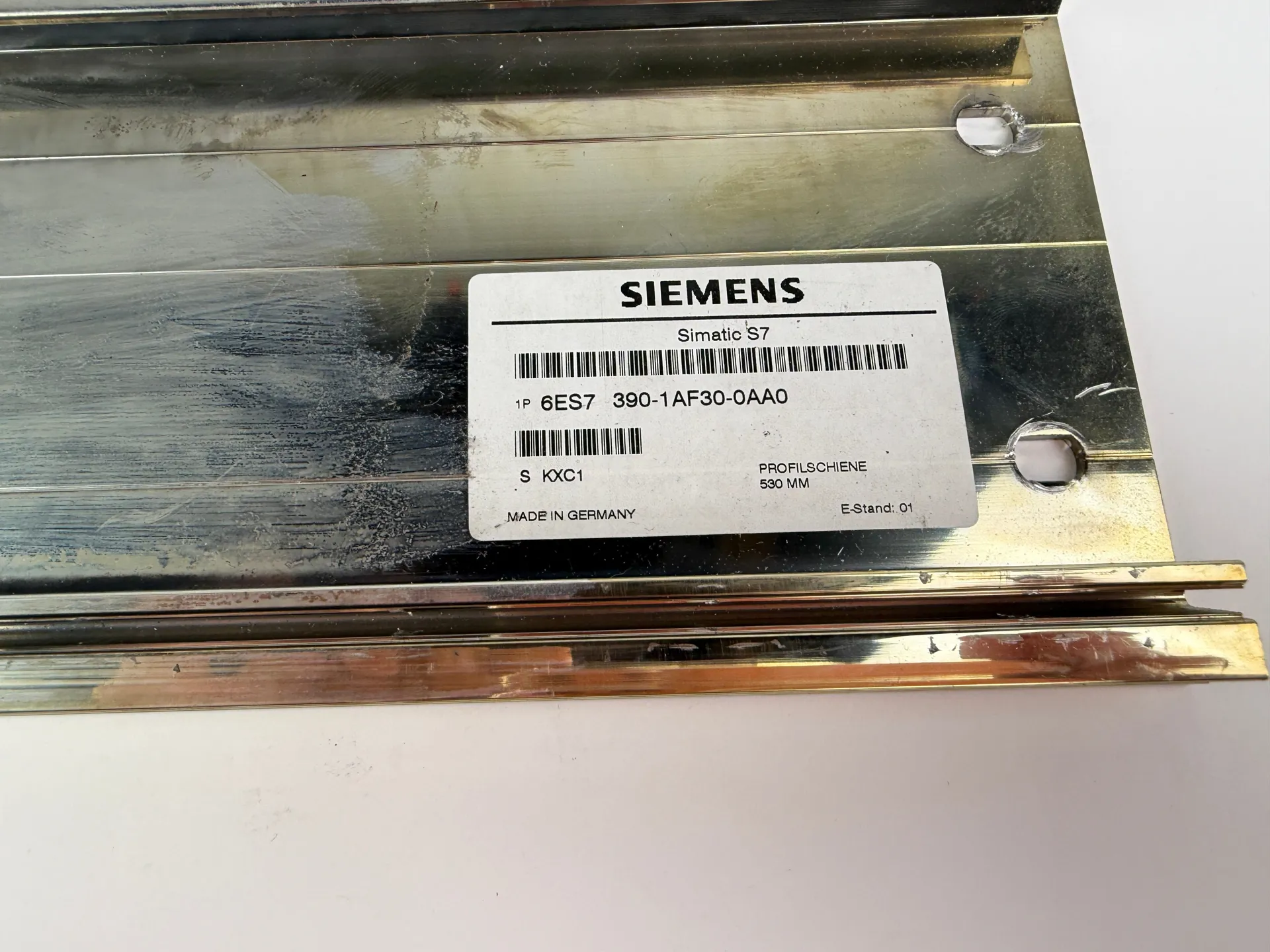 Siemens 6ES7 390-1AF30-0AA0 SIMATIC S7 Profile Rail – 530 mm - Thumbnail 4