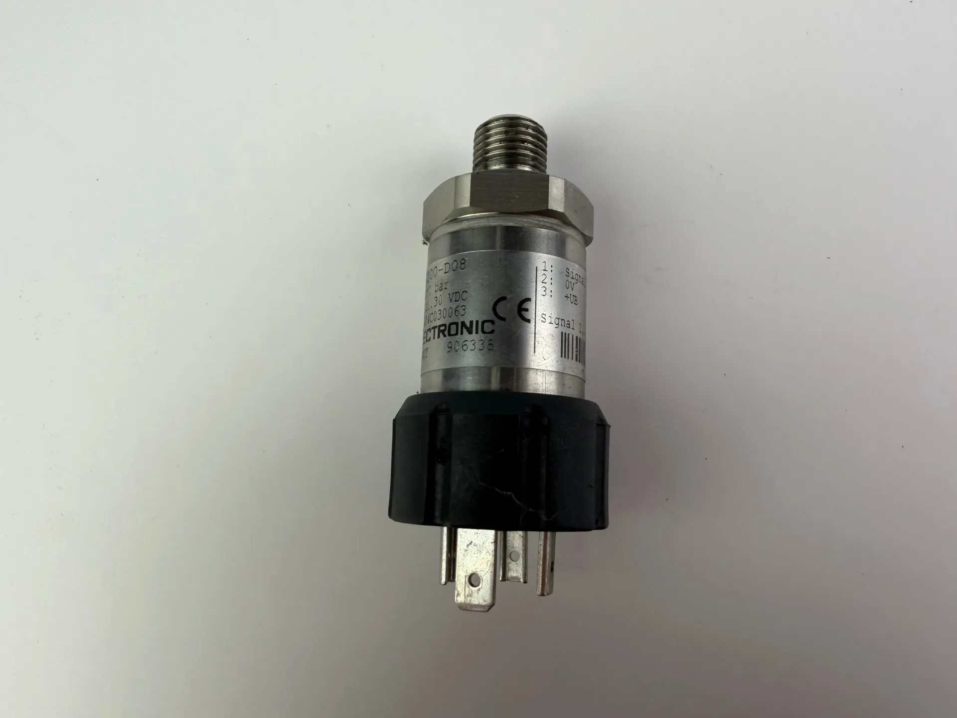 1x HYDAC Hydraulic Pressure Sensor 200 Bar, HDA 4445-B-200-D08 - Thumbnail 3