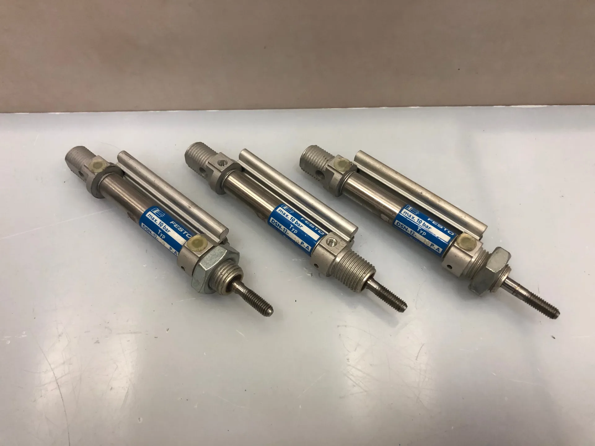 Festo DSN-12-10-P-A Pneumatic Cylinder 12mm Bore 10mm Stroke 10 Bar – 10.89R - Thumbnail 2