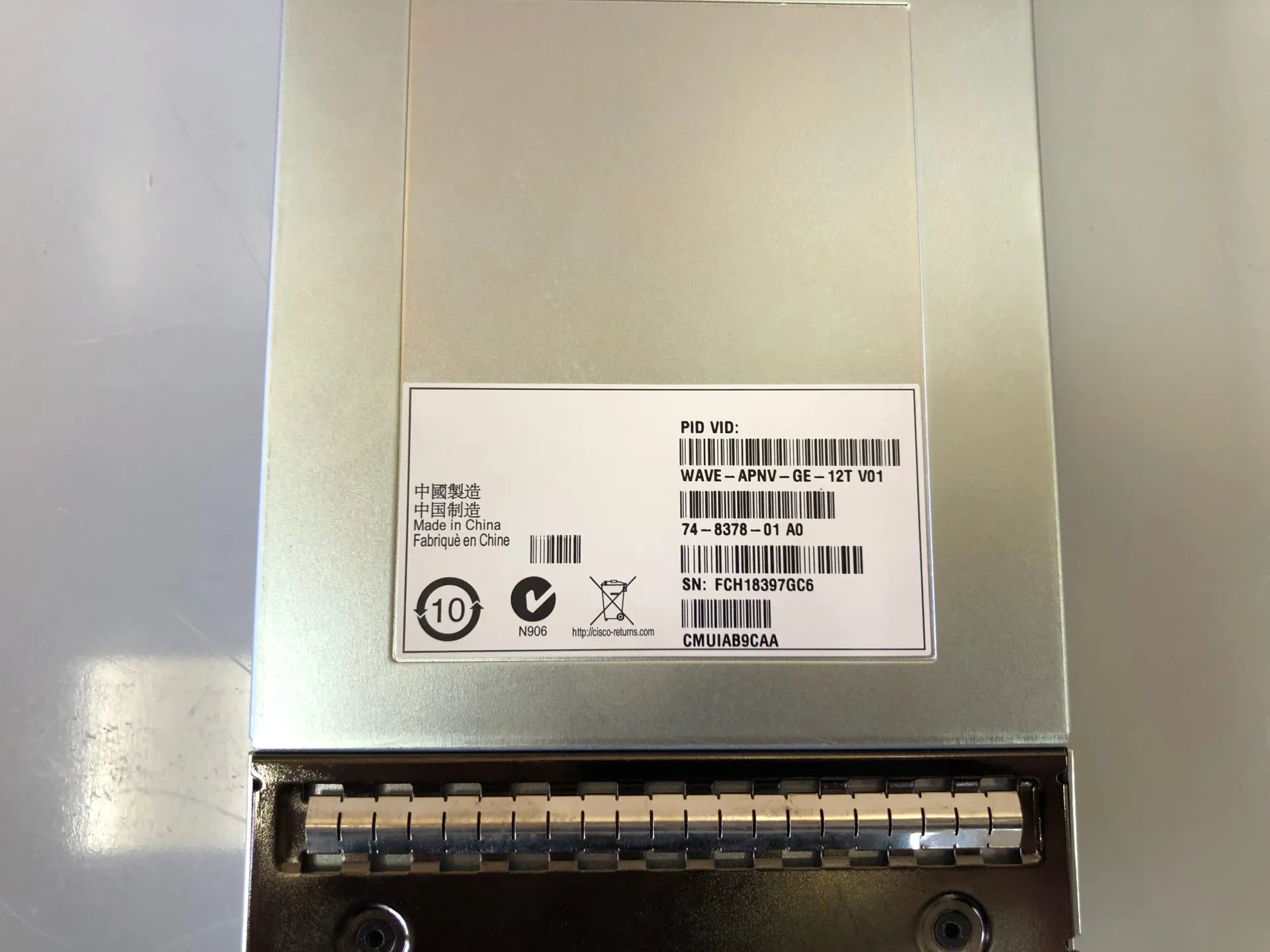Cisco WAVE-APNV-GE-12T 12-Port Expansion Module - Thumbnail 7