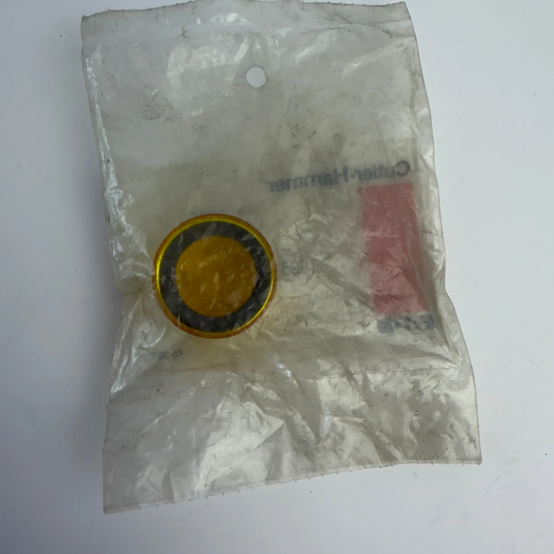 Cutler-Hammer 10250TC3N Yellow Plastic Indicating Light Lens 10250T Series - Thumbnail 3