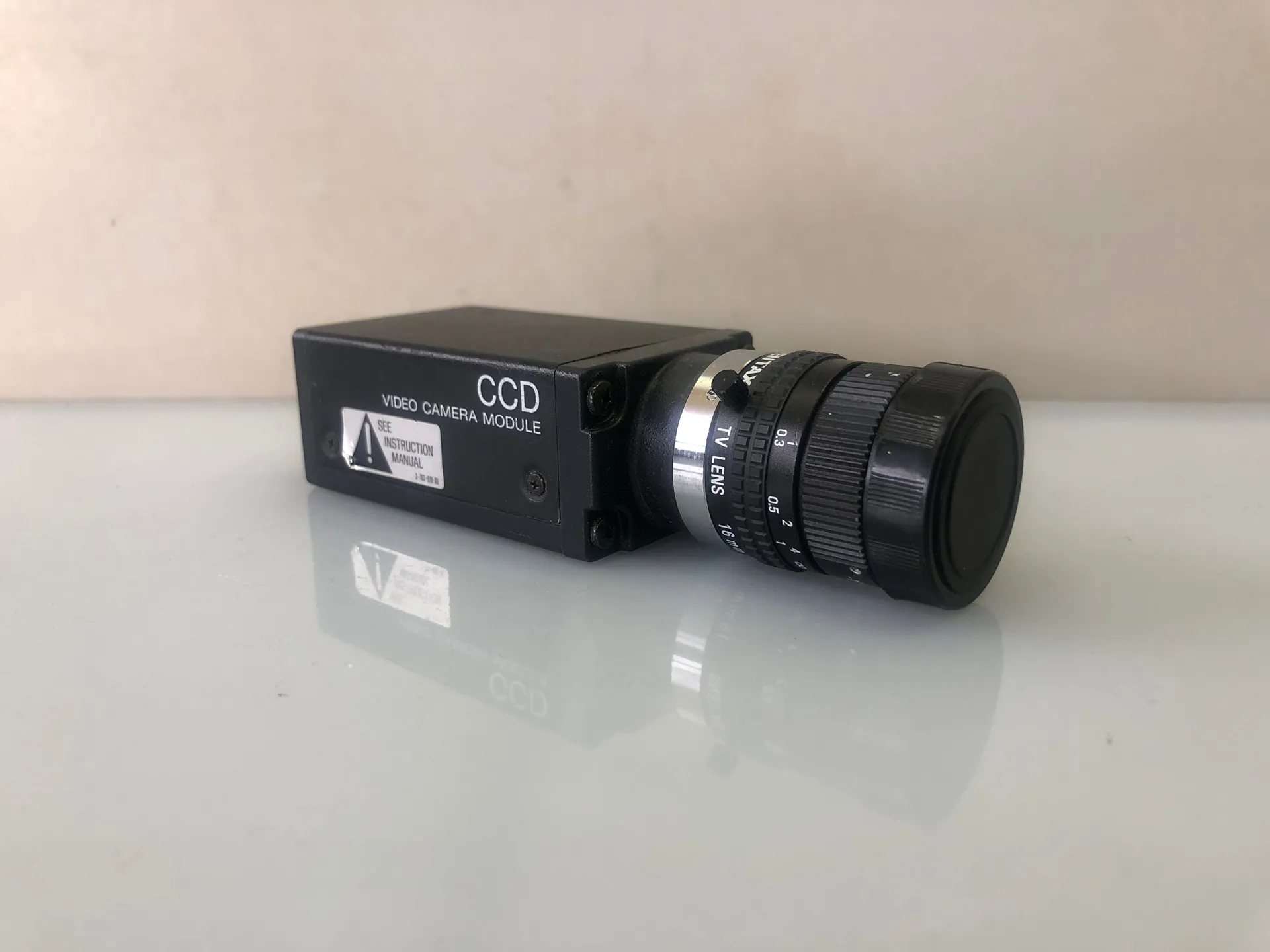 SONY XC-75CE Video CCD Camera Module with Cosmicar 16mm f/1.4 Lens - Thumbnail 2