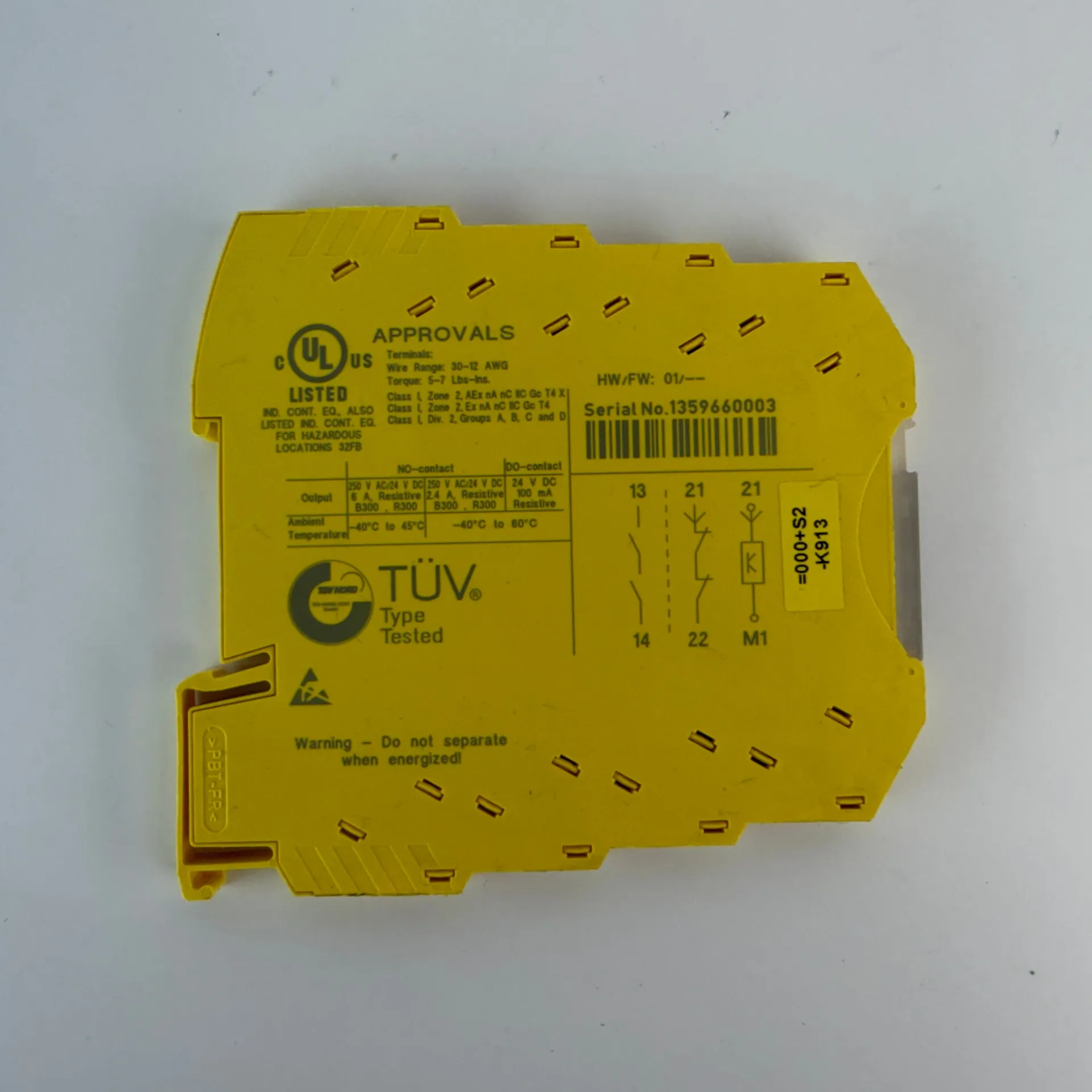 Phoenix Contact PSR-PS20-1NO-1NC-24DC-SC 2700356 Safety Coupling Relay 24VDC - Thumbnail 5