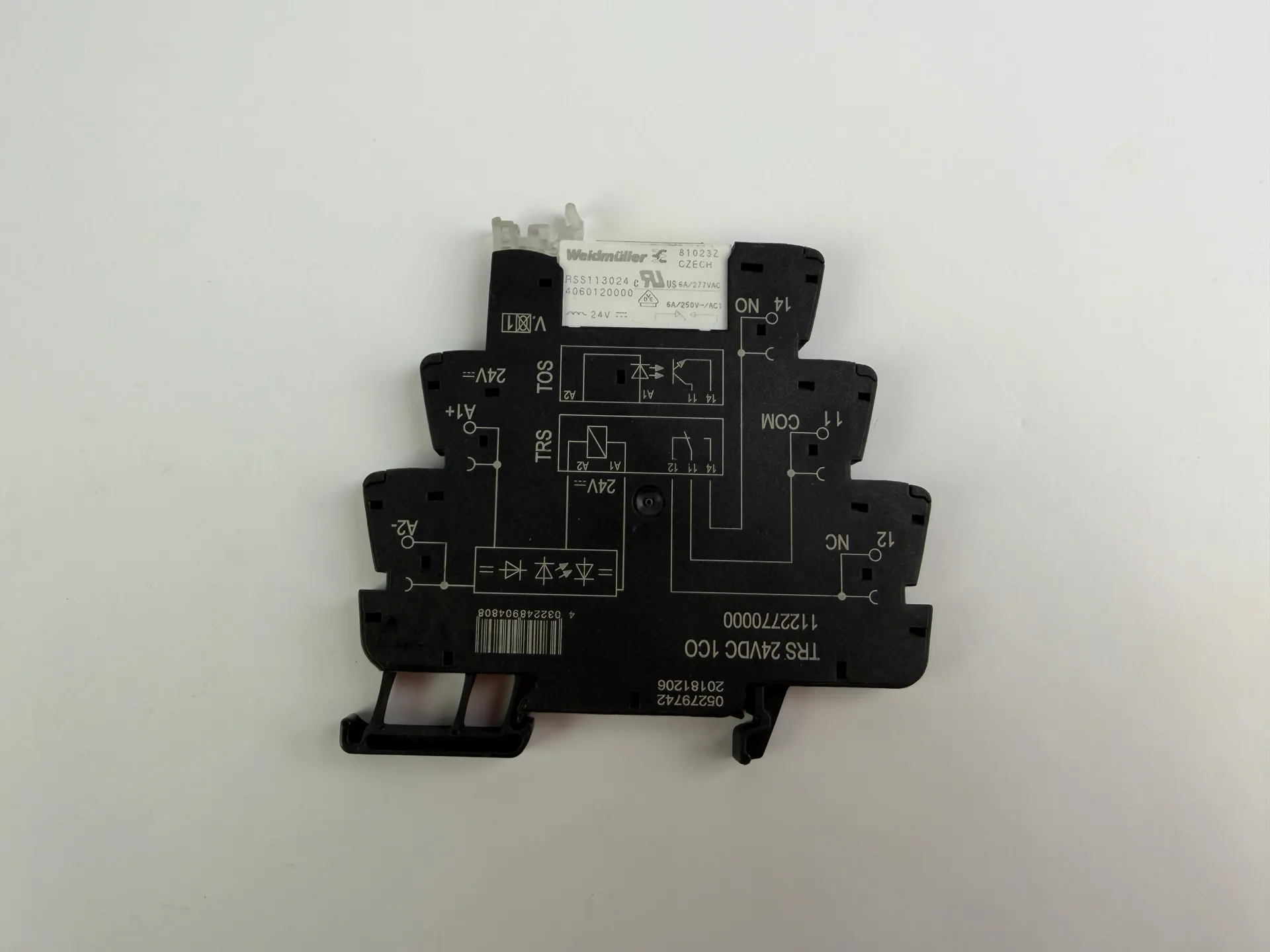 1x Weidmüller 1122770000 TRS 24VDC 1CO Relays - Thumbnail 2