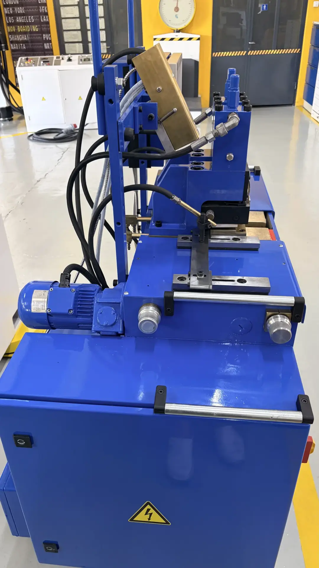 iDEAL BAS 120 Band Saw Blade Welder, Blades 25-120 mm, Hydraulic Clamping - Thumbnail 11