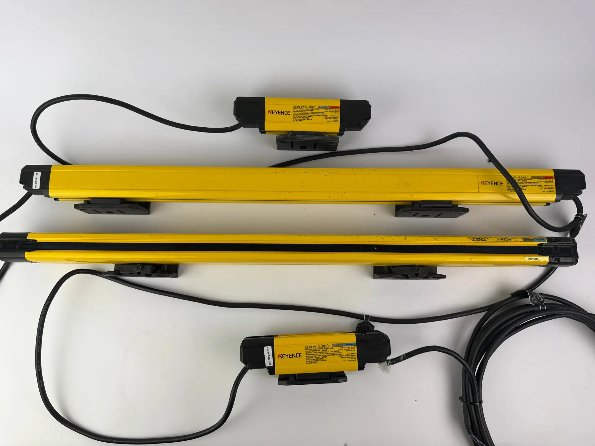 Keyence GL-R63F-T GL-R63F-R GL-R08H-T GL-R08H-R Safety Light Curtain Sensors Set - Thumbnail 8