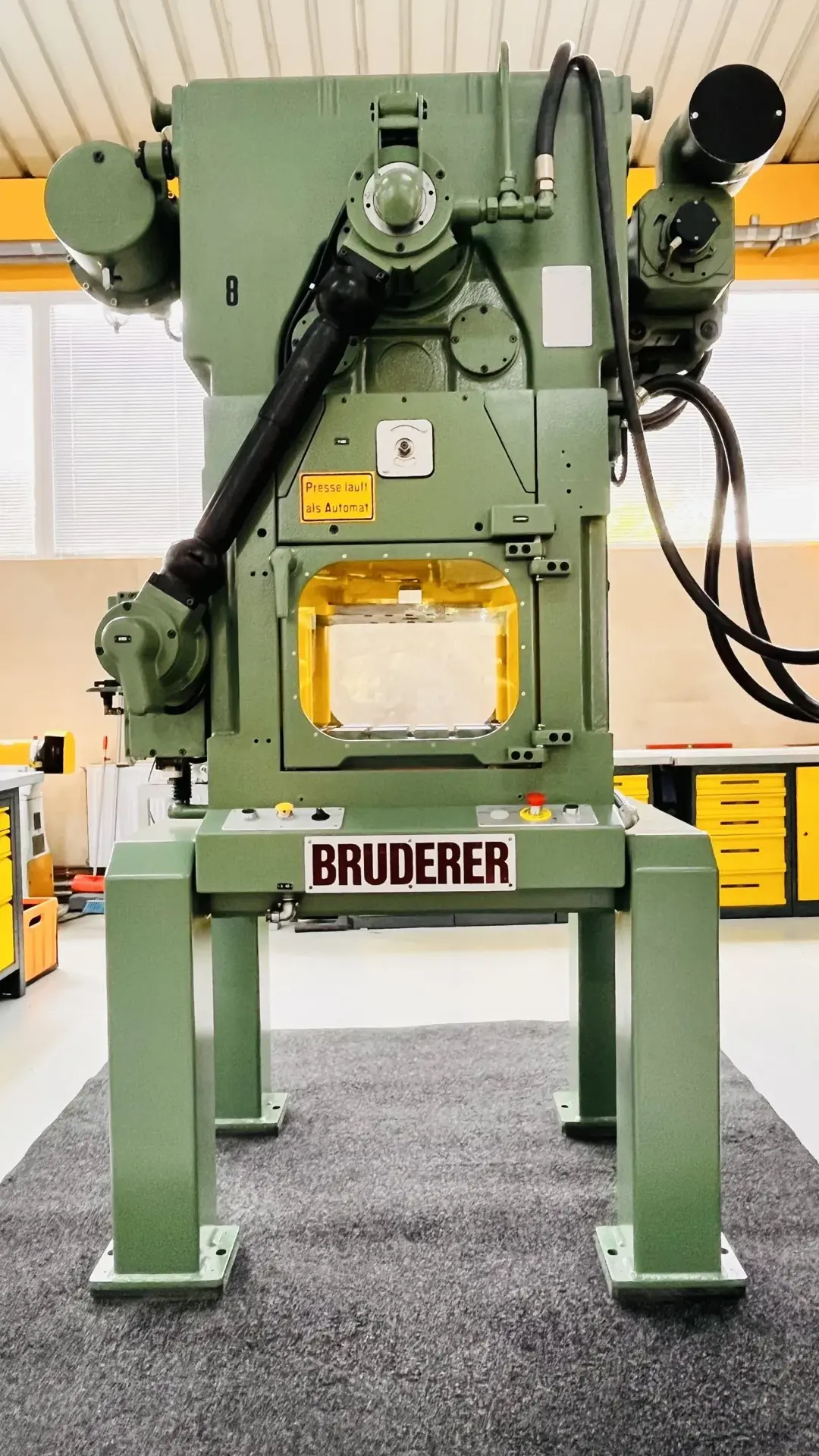 Bruderer BSTA 200 Automatic Punching Press 200 kN with BBV 100/75 Feeder