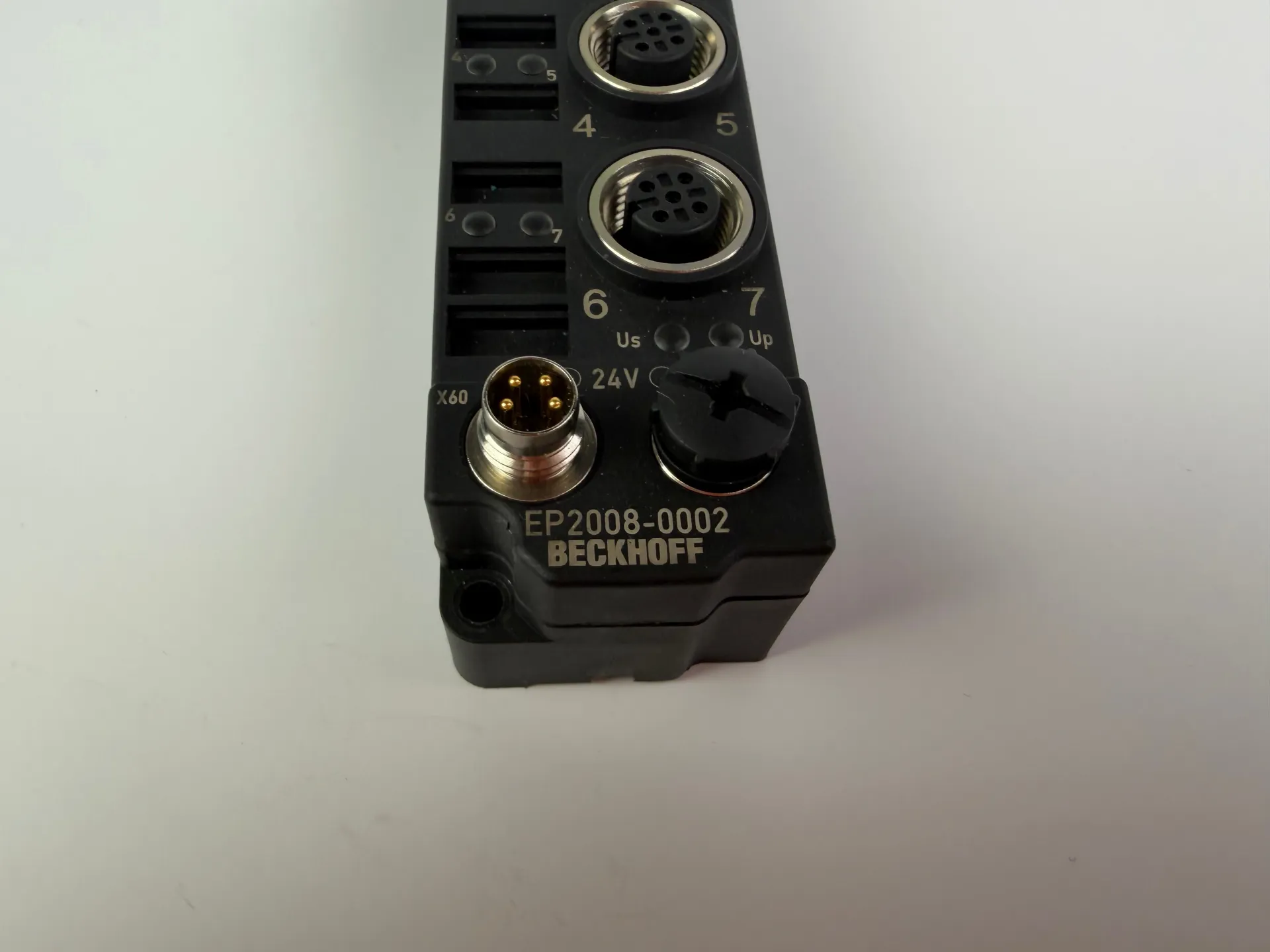 1x BECKHOFF  EP2008-0002 EtherCAT Module with cable - Thumbnail 3