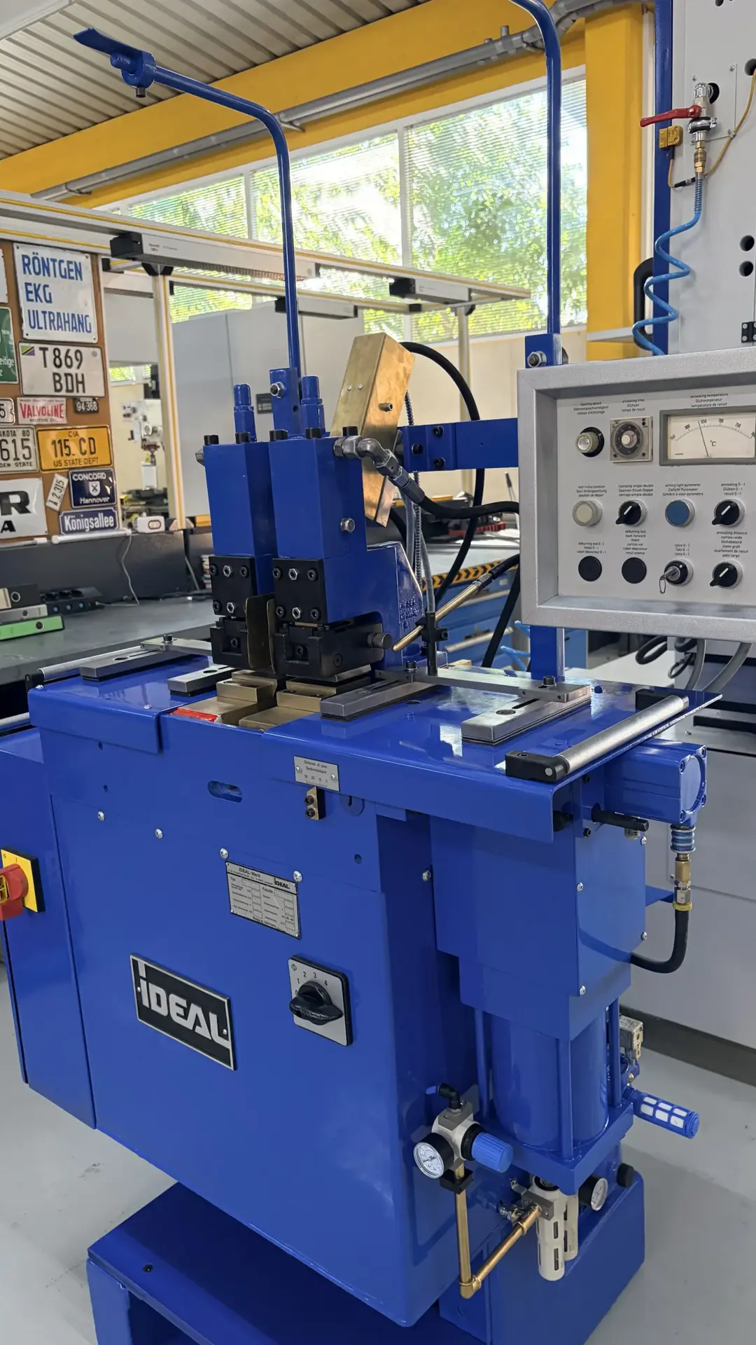iDEAL BAS 120 Band Saw Blade Welder, Blades 25-120 mm, Hydraulic Clamping - Thumbnail 18