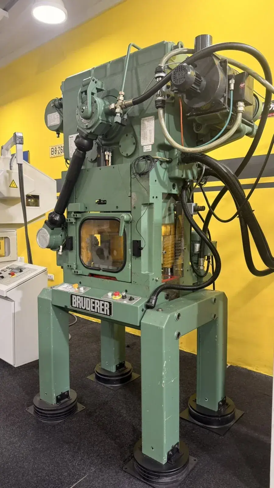 Bruderer BSTA 200M High-Speed Stamping Press 200 kN, 1,800 spm with BBV 101/75 Feeder - Thumbnail 2